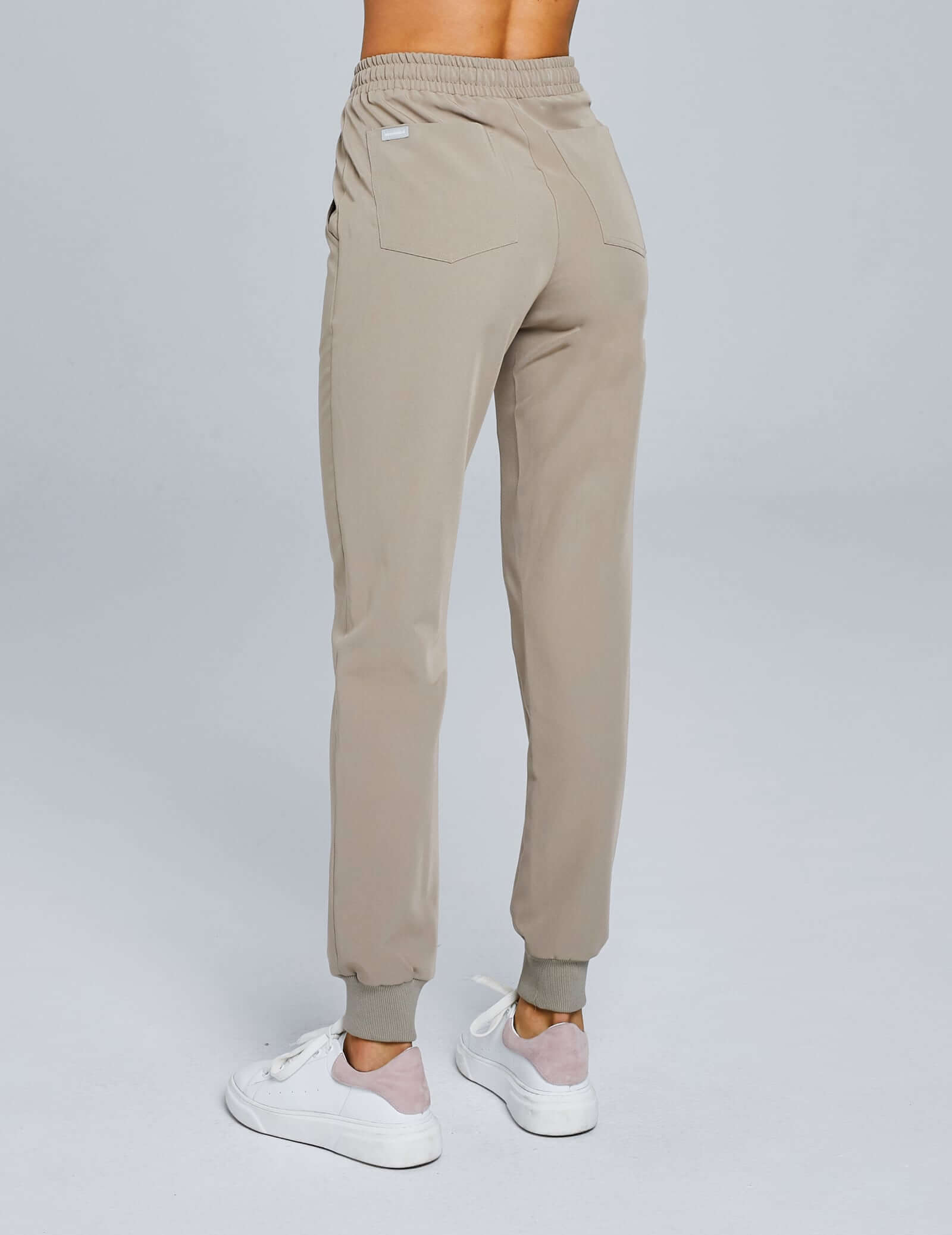 Spodnie Damskie Joggery - BEIGE Spodnie Damskie Joggery - BEIGE
