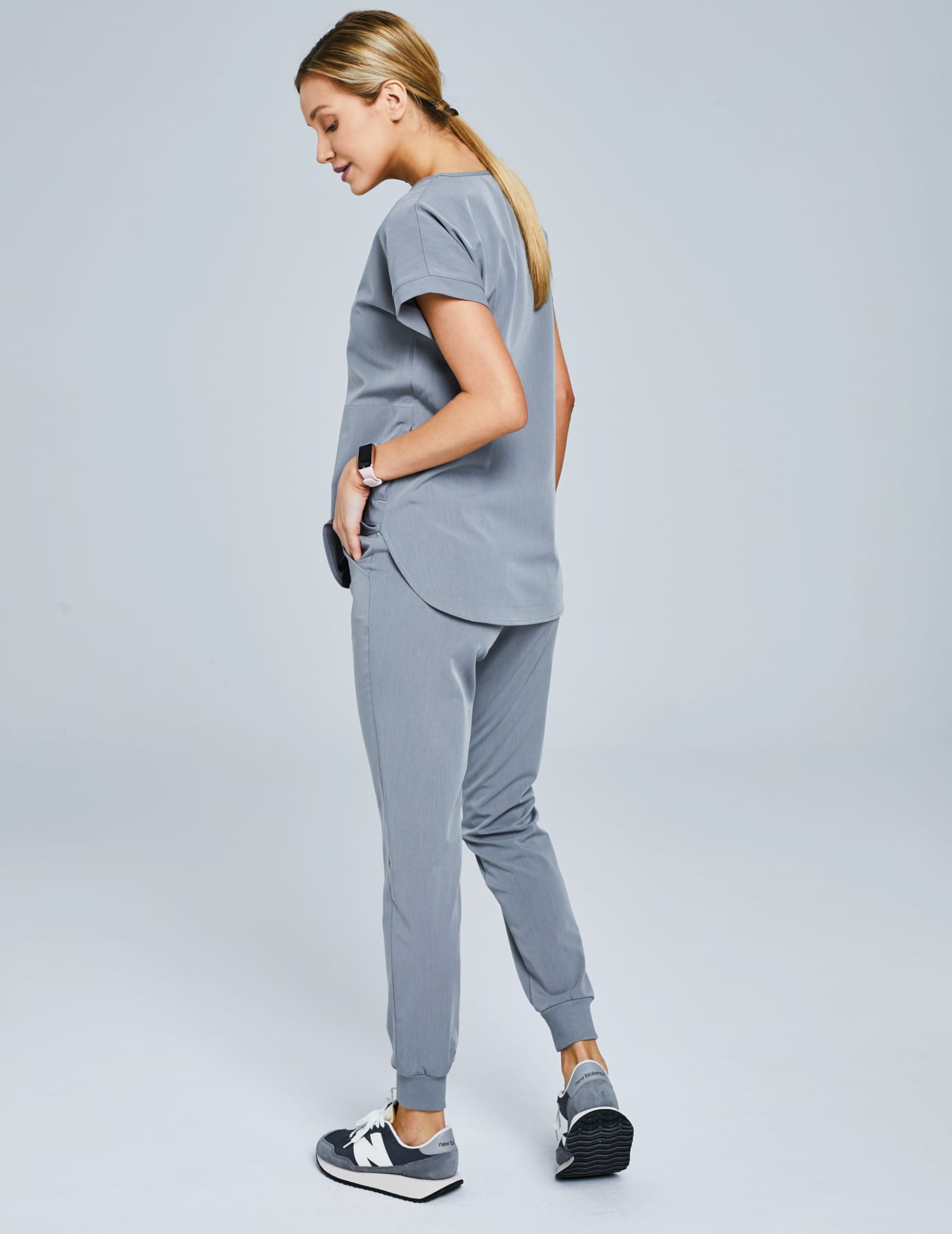 Spodnie Joggery Damskie - SHARK GRAY