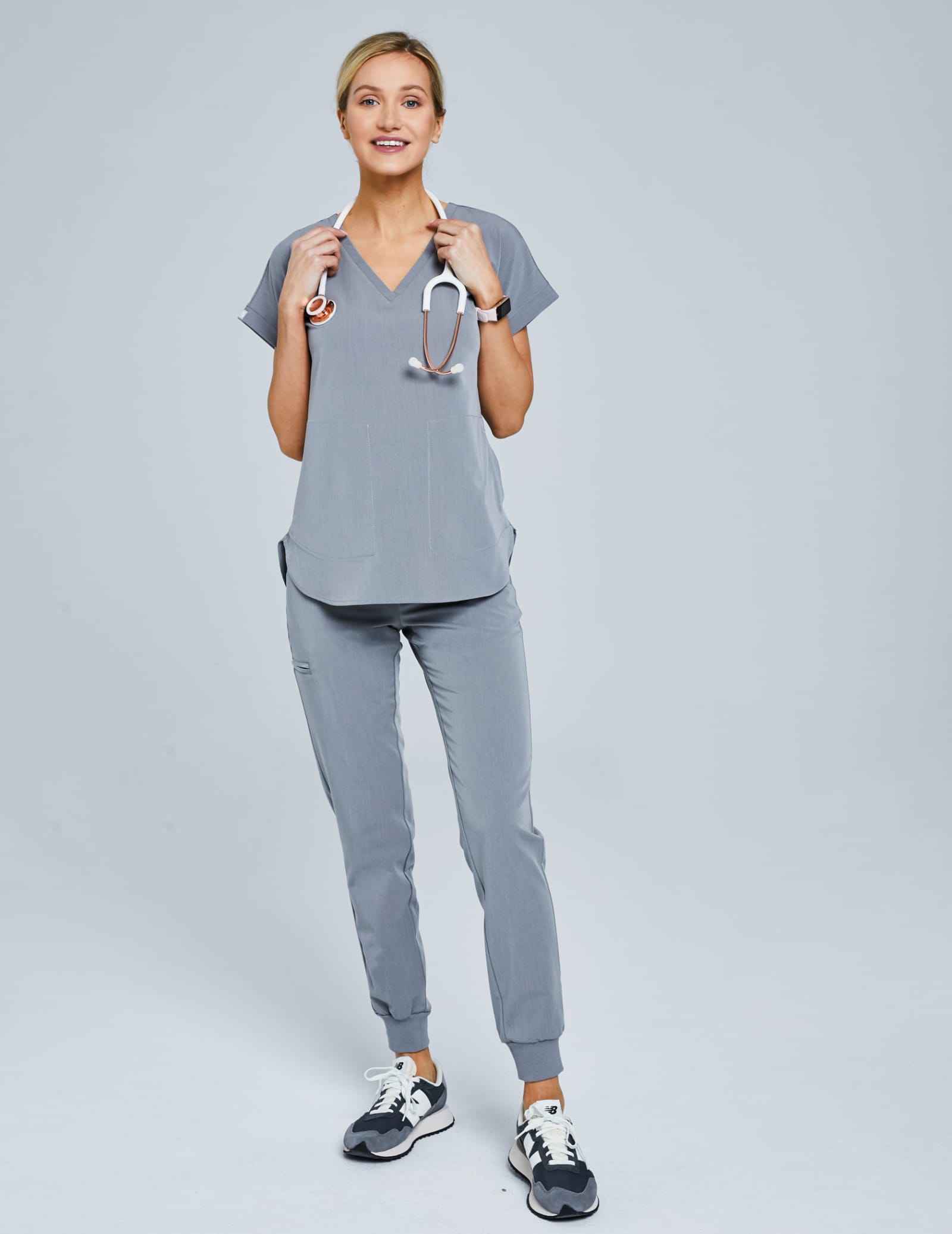 Spodnie Joggery Damskie - SHARK GRAY