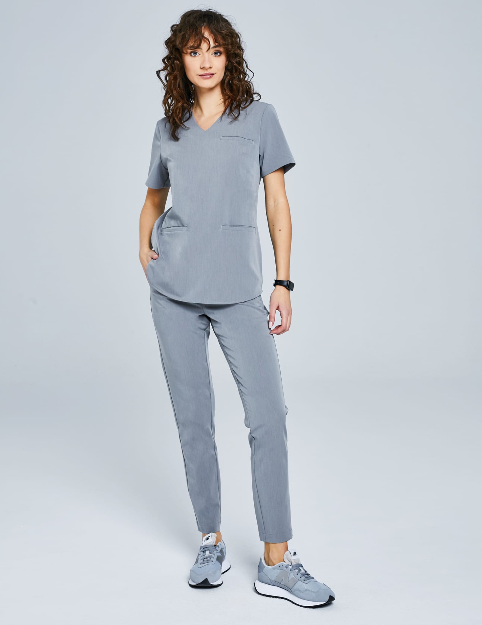 Spodnie Damskie Basic - SHARK GRAY Spodnie Damskie Basic - SHARK GRAY