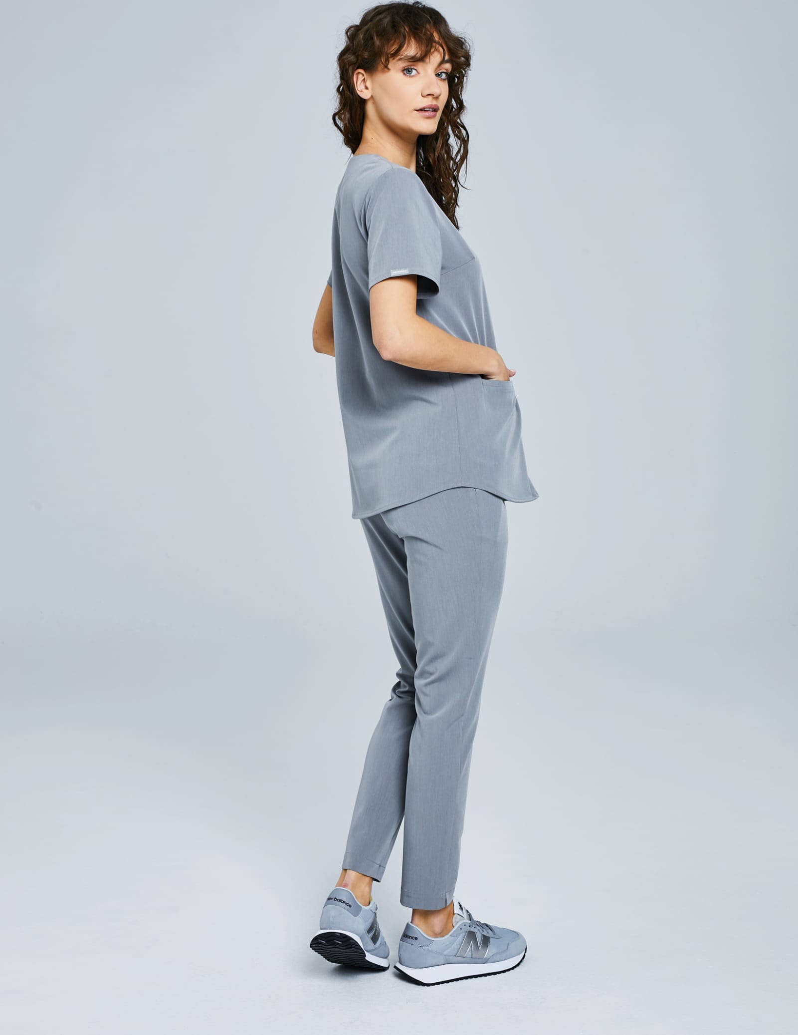 Spodnie Damskie Basic - SHARK GRAY Spodnie Damskie Basic - SHARK GRAY