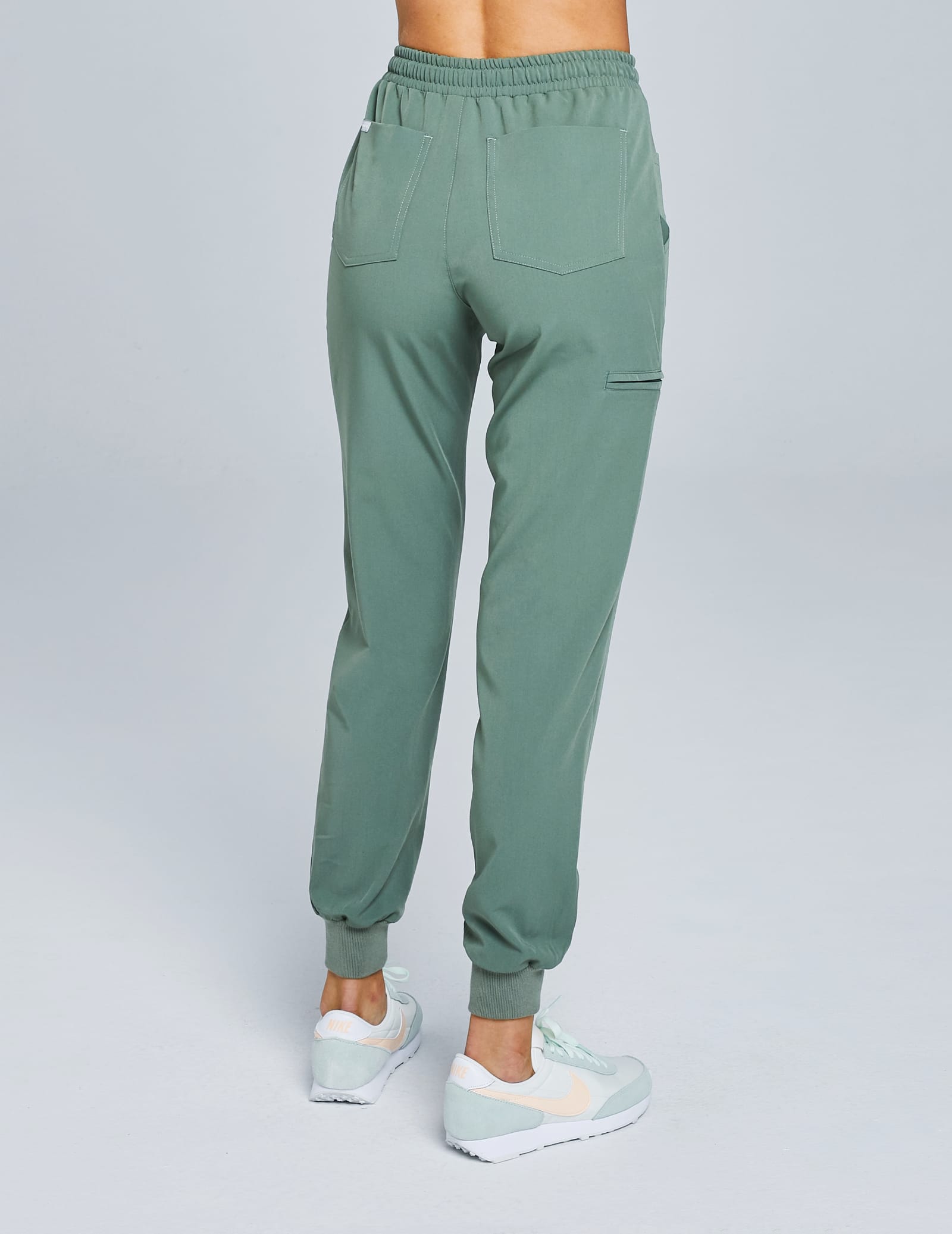 Spodnie Joggery Damskie - KHAKI Spodnie Joggery Damskie - KHAKI