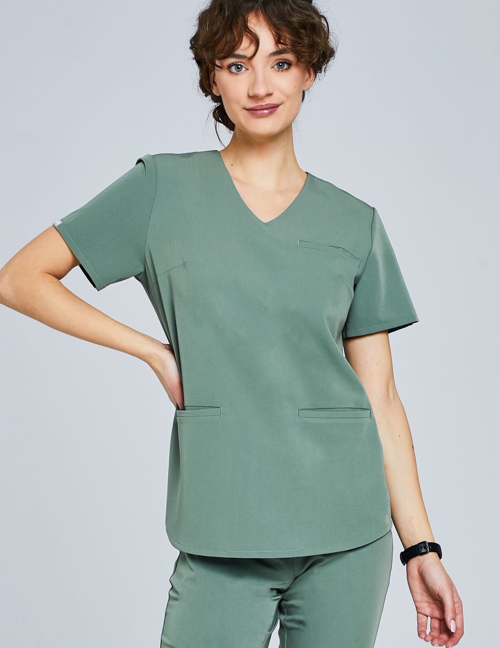 Bluza Medyczna Grace - KHAKI