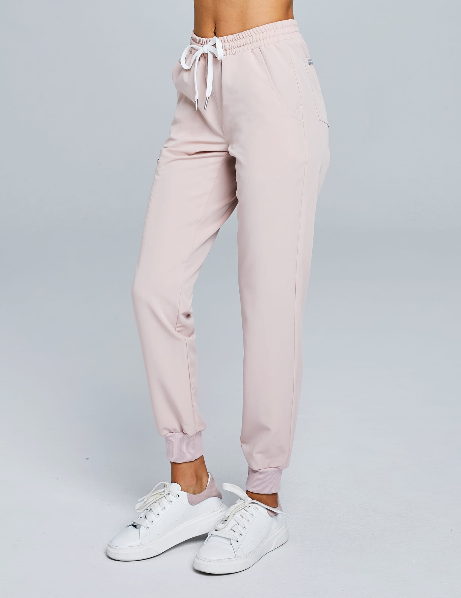 Spodnie Joggery Damskie - DUSTY ROSE Spodnie Joggery Damskie - DUSTY ROSE