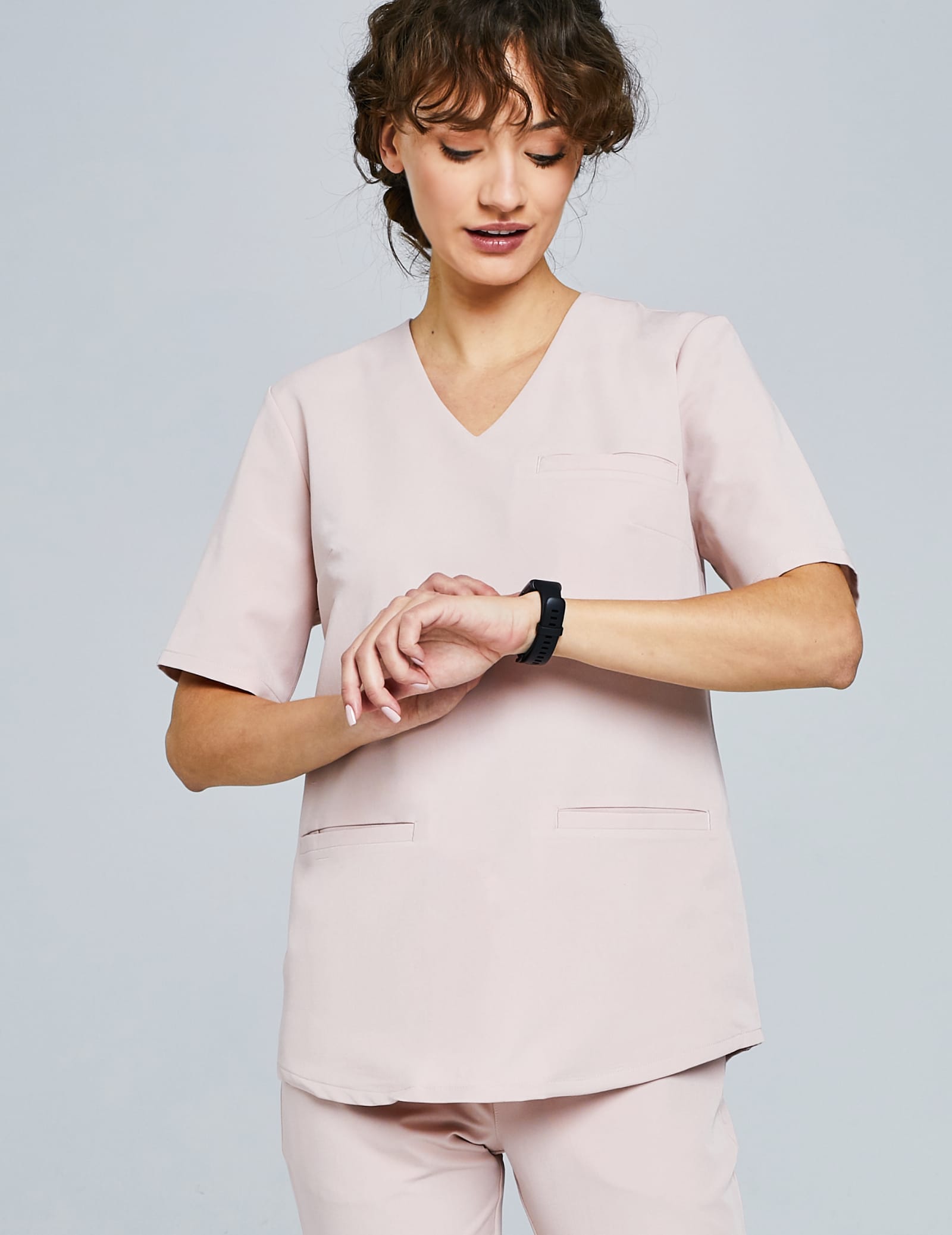 Bluza Medyczna Grace - DUSTY ROSE Bluza Medyczna Grace - DUSTY ROSE