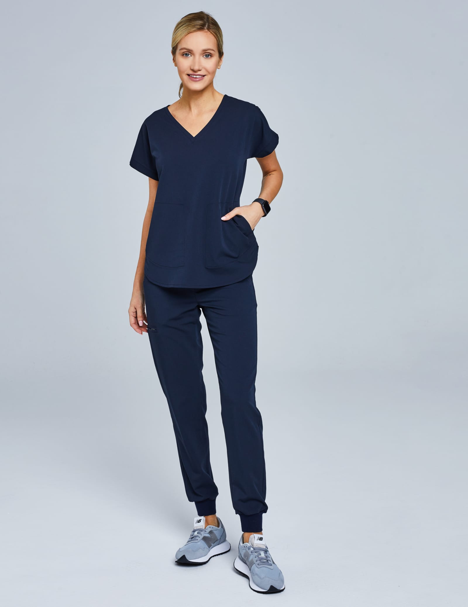 Spodnie Joggery Damskie - MIDNIGHT BLUE Spodnie Joggery Damskie - MIDNIGHT BLUE