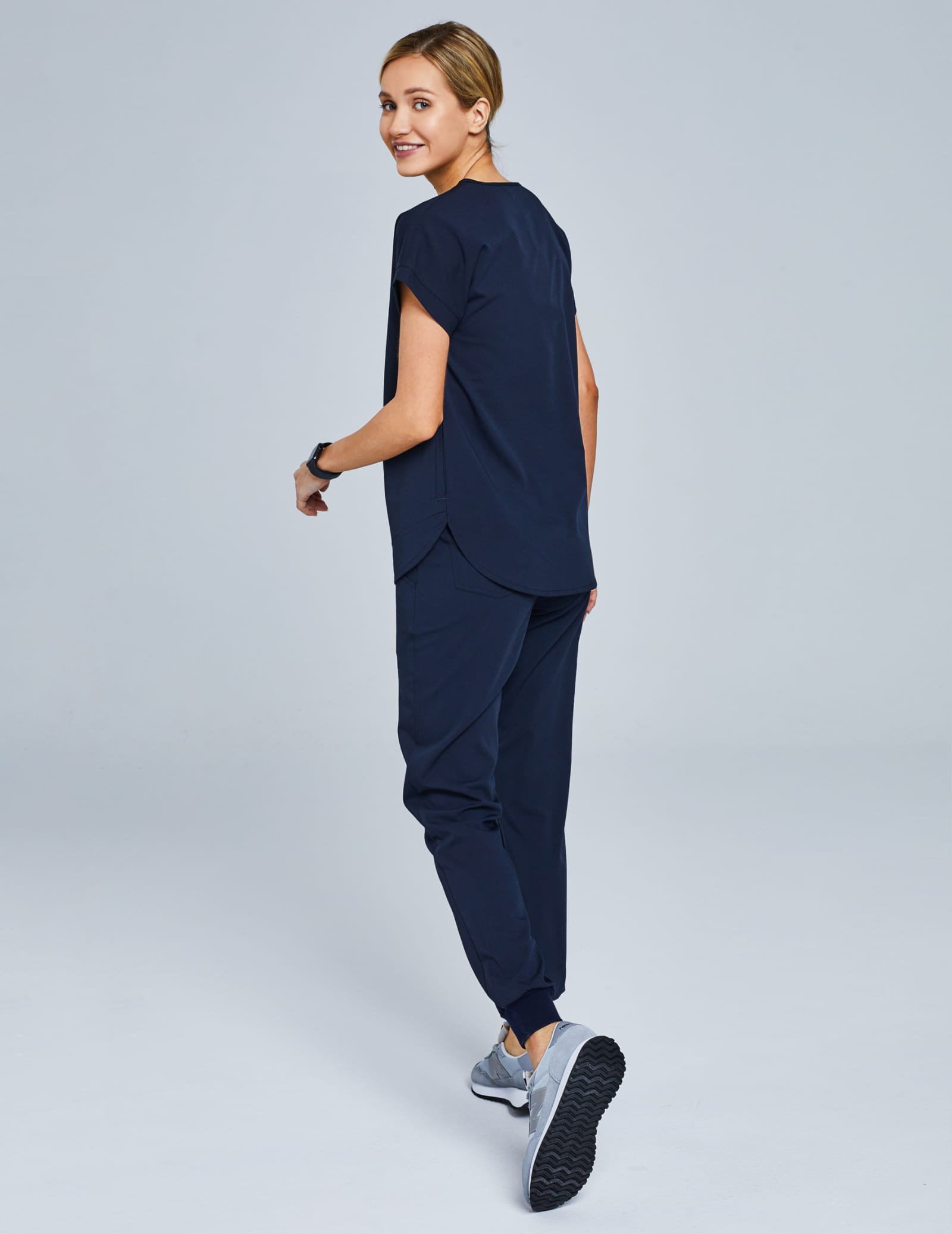 Spodnie Joggery Damskie - MIDNIGHT BLUE Spodnie Joggery Damskie - MIDNIGHT BLUE