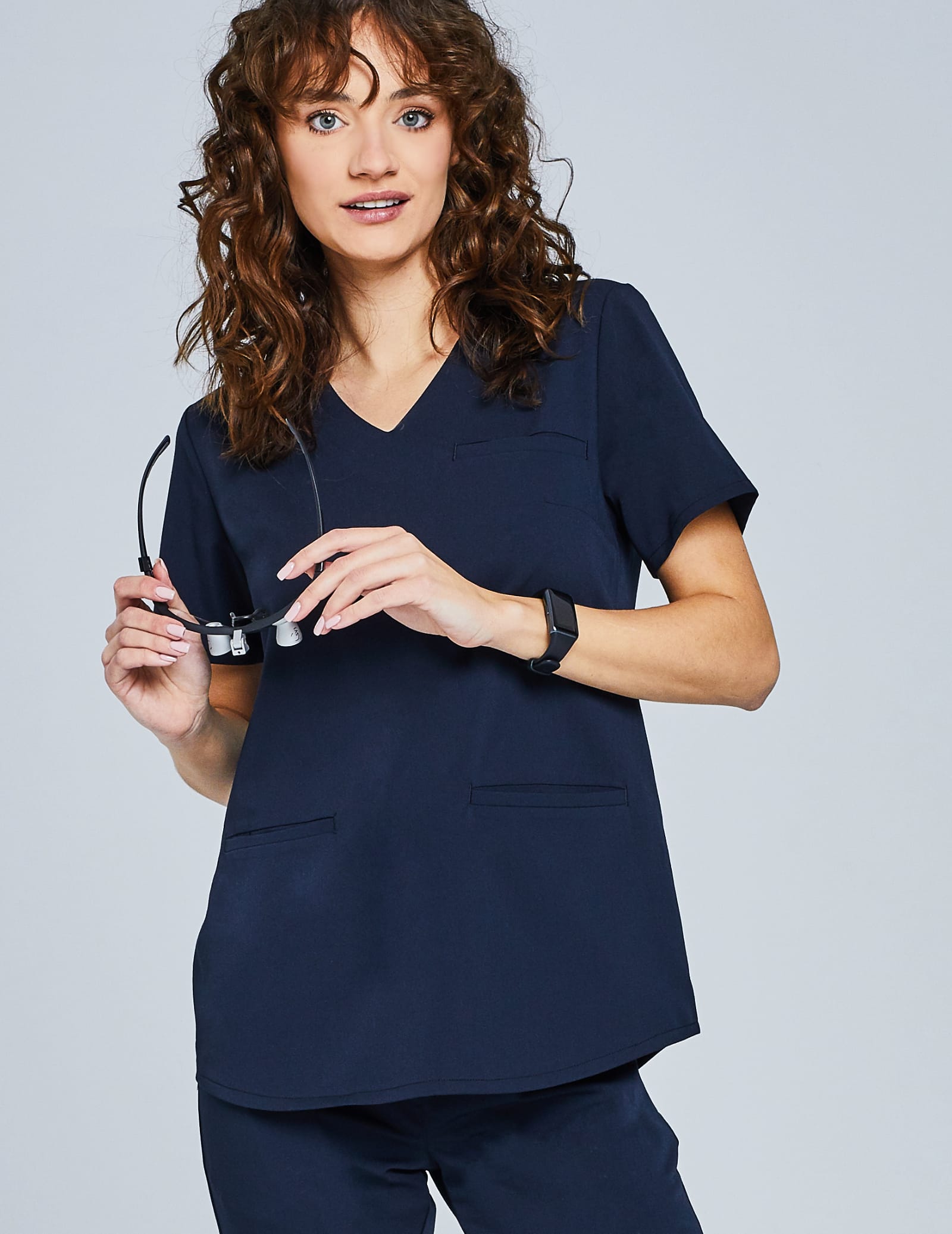 Bluza Medyczna Grace - MIDNIGHT BLUE Bluza Medyczna Grace - MIDNIGHT BLUE