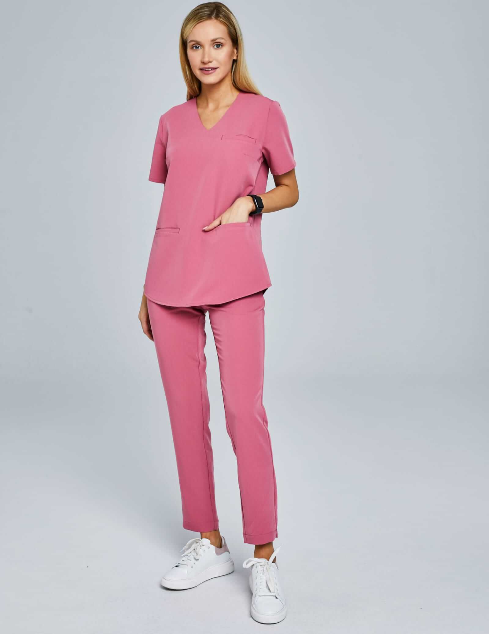 Spodnie Damskie Basic - RASPBERRY CRUSH Spodnie Damskie Basic - RASPBERRY CRUSH
