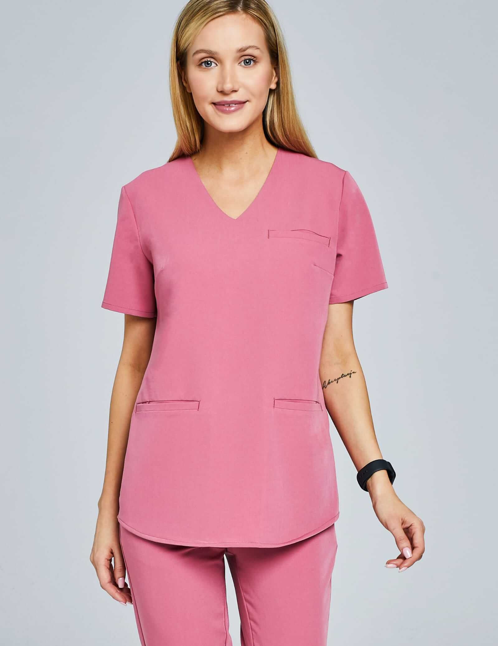 Bluza Medyczna Grace - RASPBERRY CRUSH Bluza Medyczna Grace - RASPBERRY CRUSH