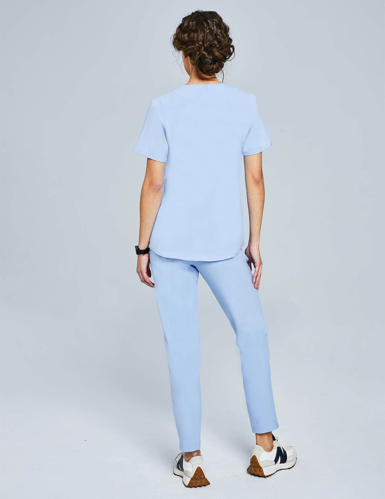 Spodnie Damskie Basic - CEIL BLUE Spodnie Damskie Basic - CEIL BLUE