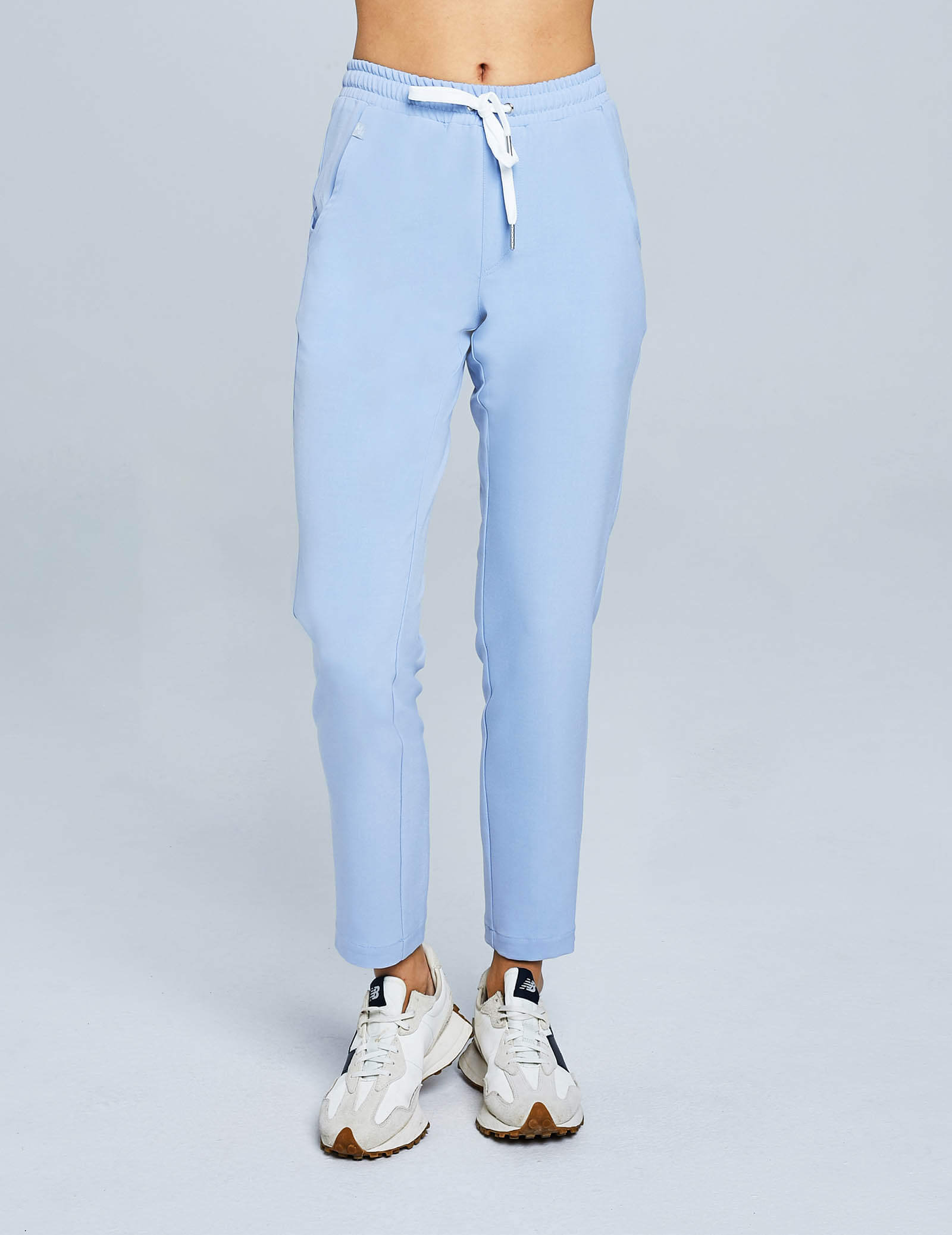 Spodnie Damskie Basic - CEIL BLUE Spodnie Damskie Basic - CEIL BLUE