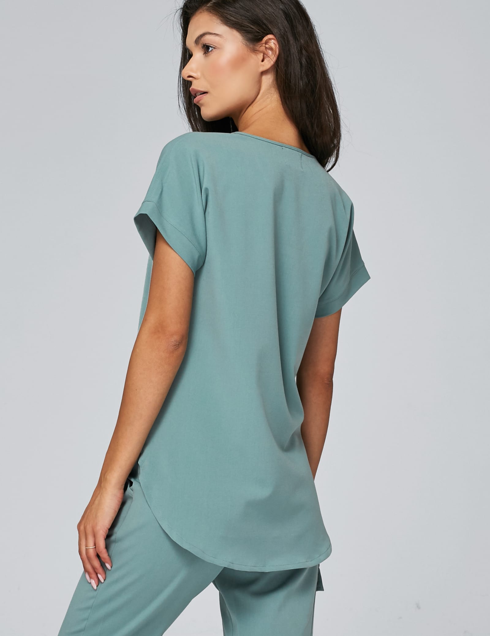 Bluza Medyczna Kendall - DUSTY GREEN Bluza Medyczna Kendall - DUSTY GREEN