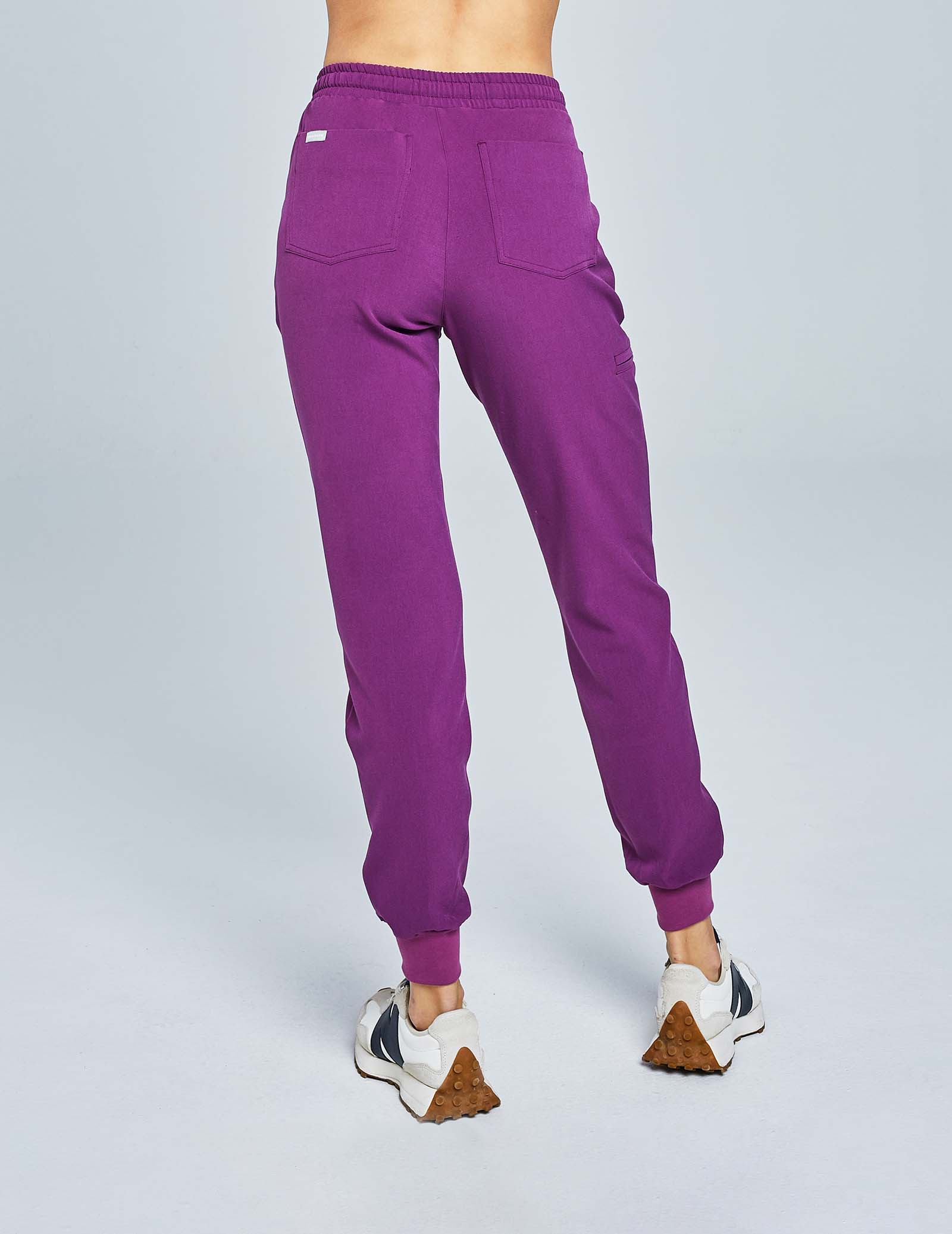 Spodnie Joggery Damskie - GRAPE PURPLE Spodnie Joggery Damskie - GRAPE PURPLE