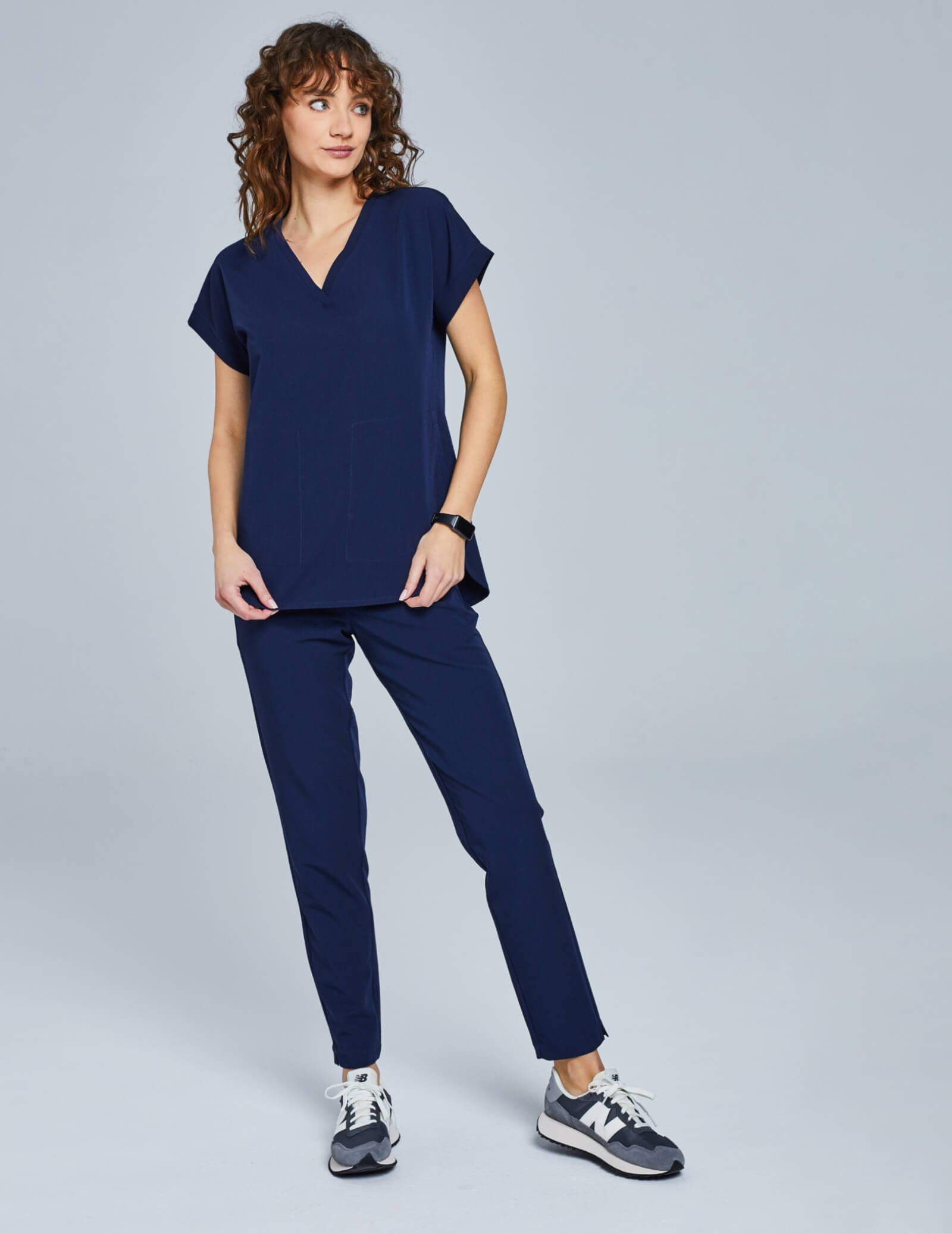 Spodnie damskie Basic - DARK NAVY Spodnie damskie Basic - DARK NAVY