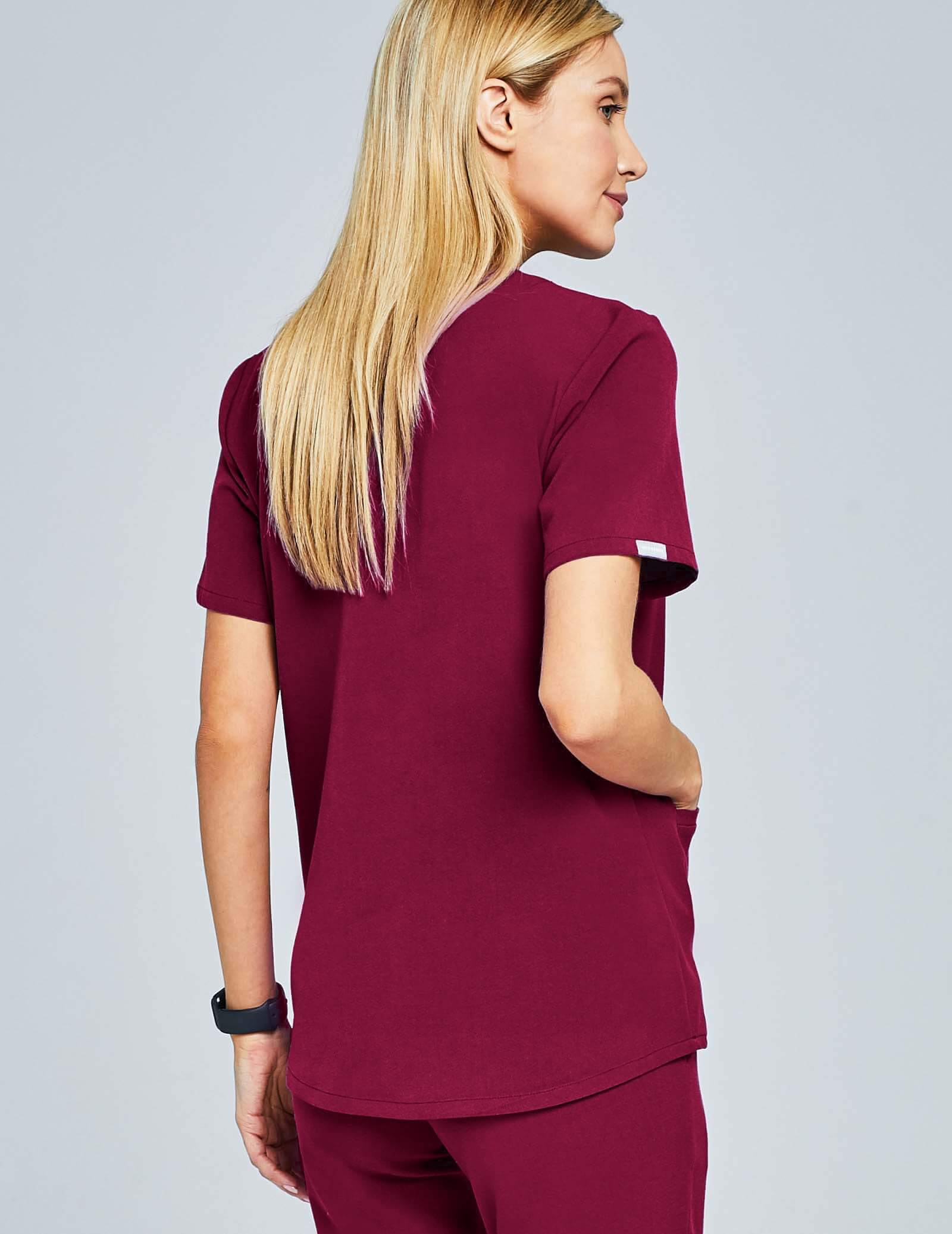 Bluza Medyczna Grace - ROMANTIC CHERRY Bluza Medyczna Grace - ROMANTIC CHERRY