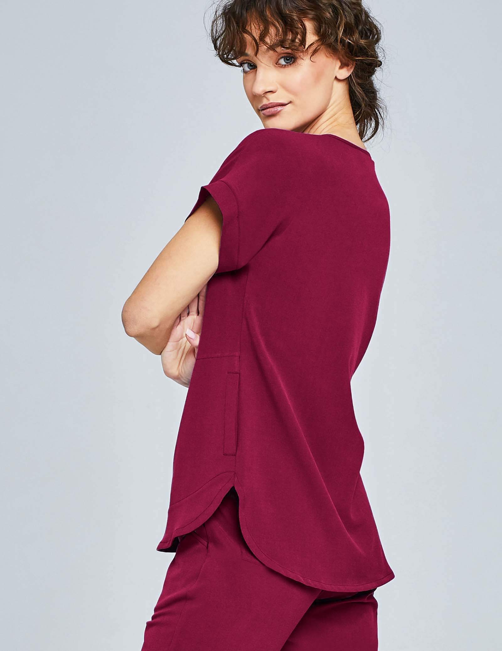 Bluza Medyczna Kendall - ROMANTIC CHERRY Bluza Medyczna Kendall - ROMANTIC CHERRY