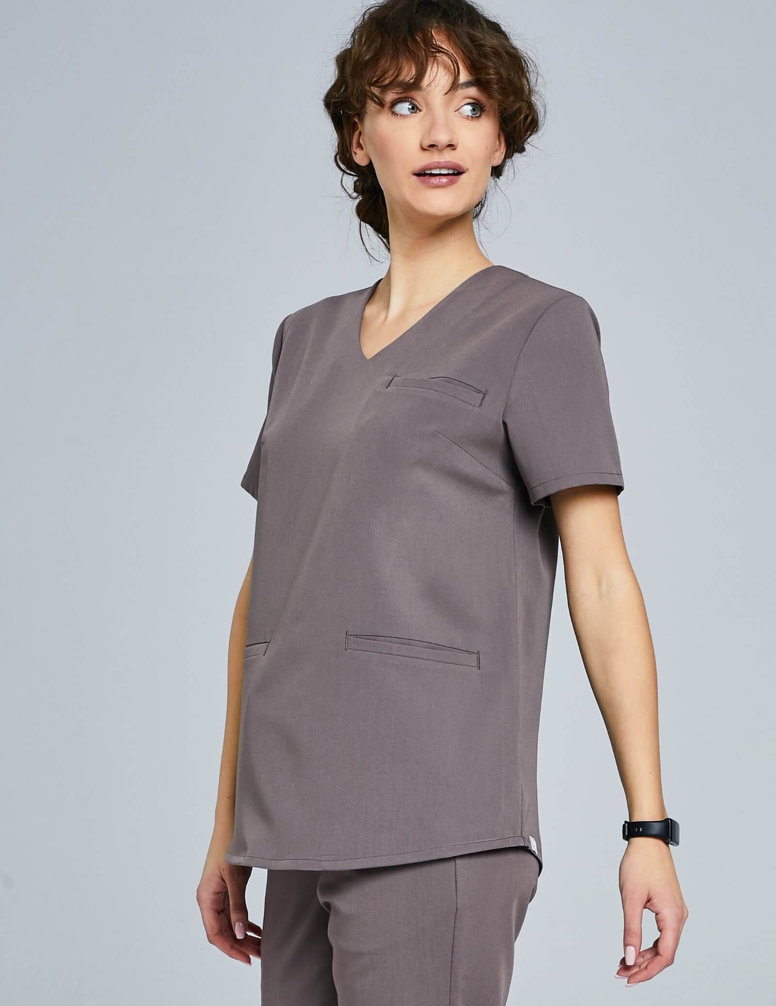 Bluza Medyczna Grace - CHOCOLATE BROWN Bluza Medyczna Grace - CHOCOLATE BROWN