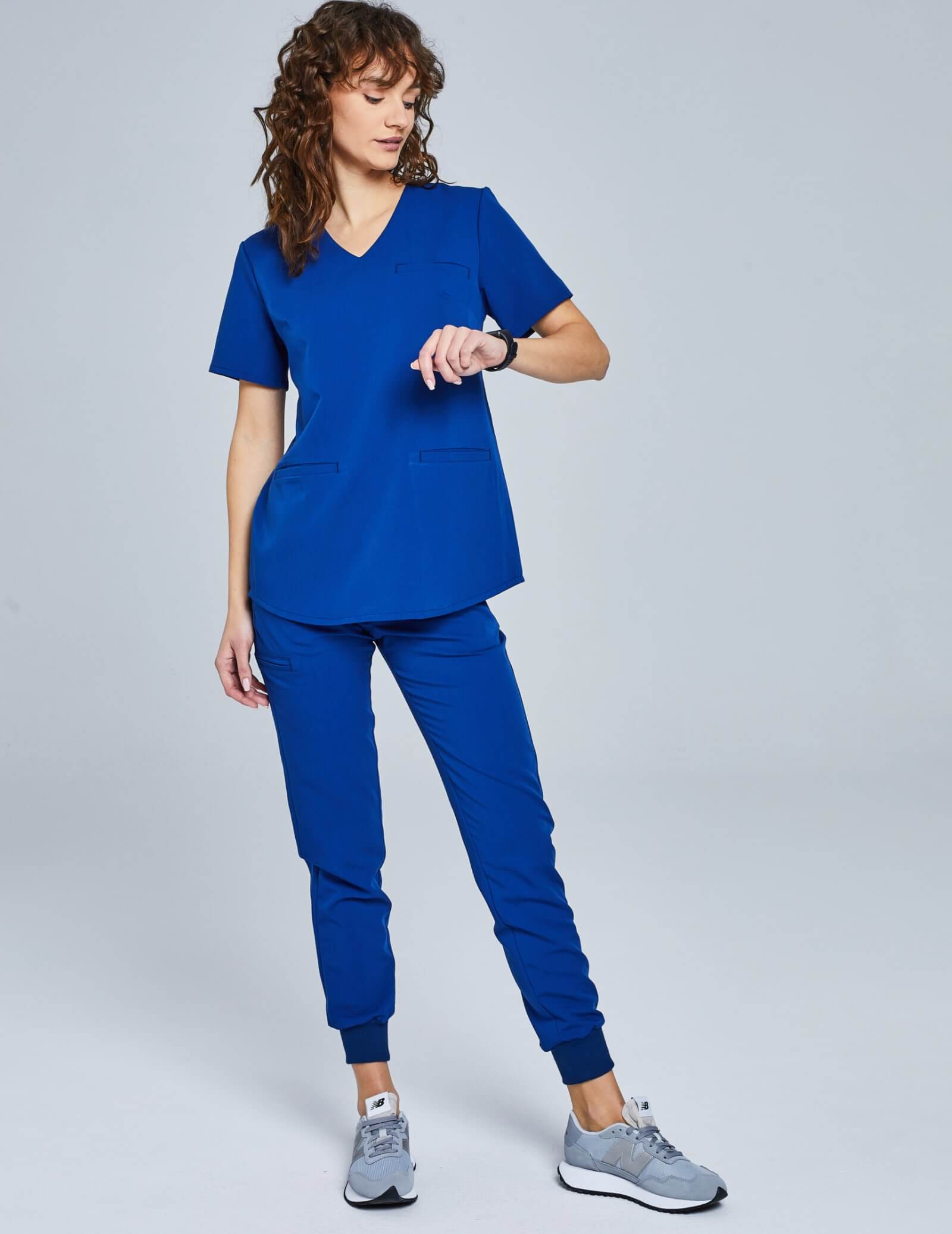 Bluza Medyczna Grace - COBALT BLUE Bluza Medyczna Grace - COBALT BLUE
