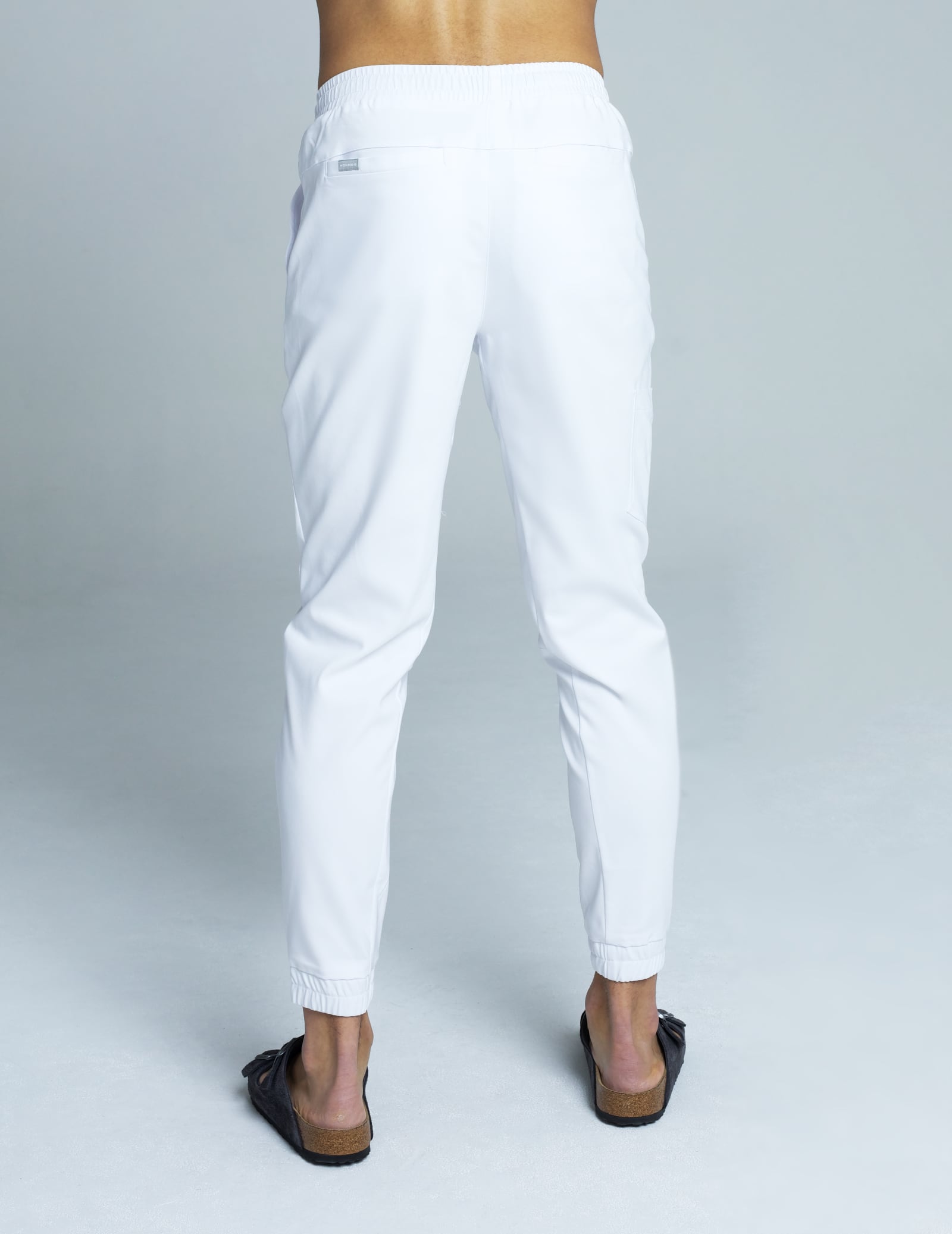 Spodnie Joggery Męskie - White Spodnie Joggery Męskie - White