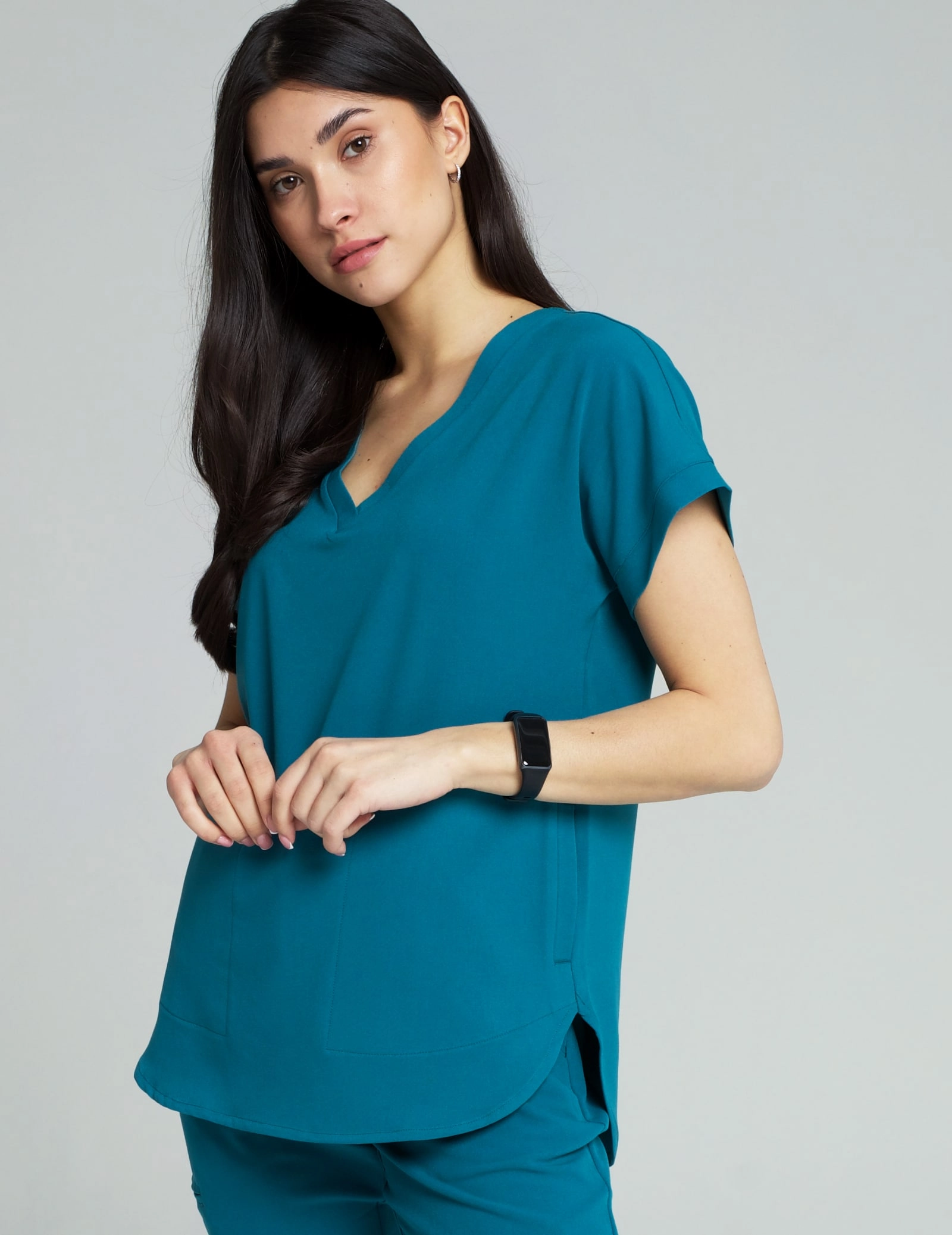 Bluza Medyczna Kendall - OCEAN BLUE