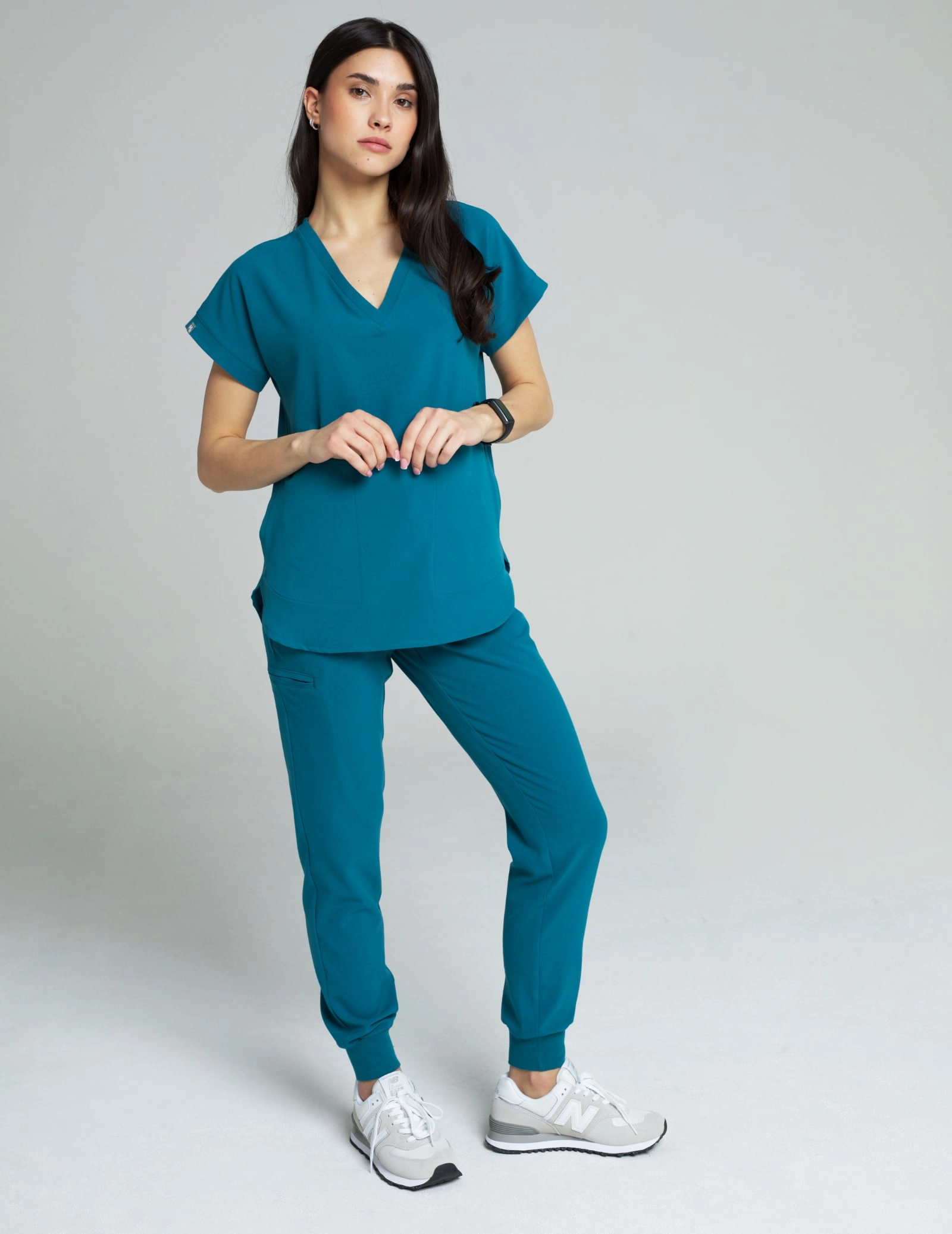 Bluza Medyczna Kendall - OCEAN BLUE