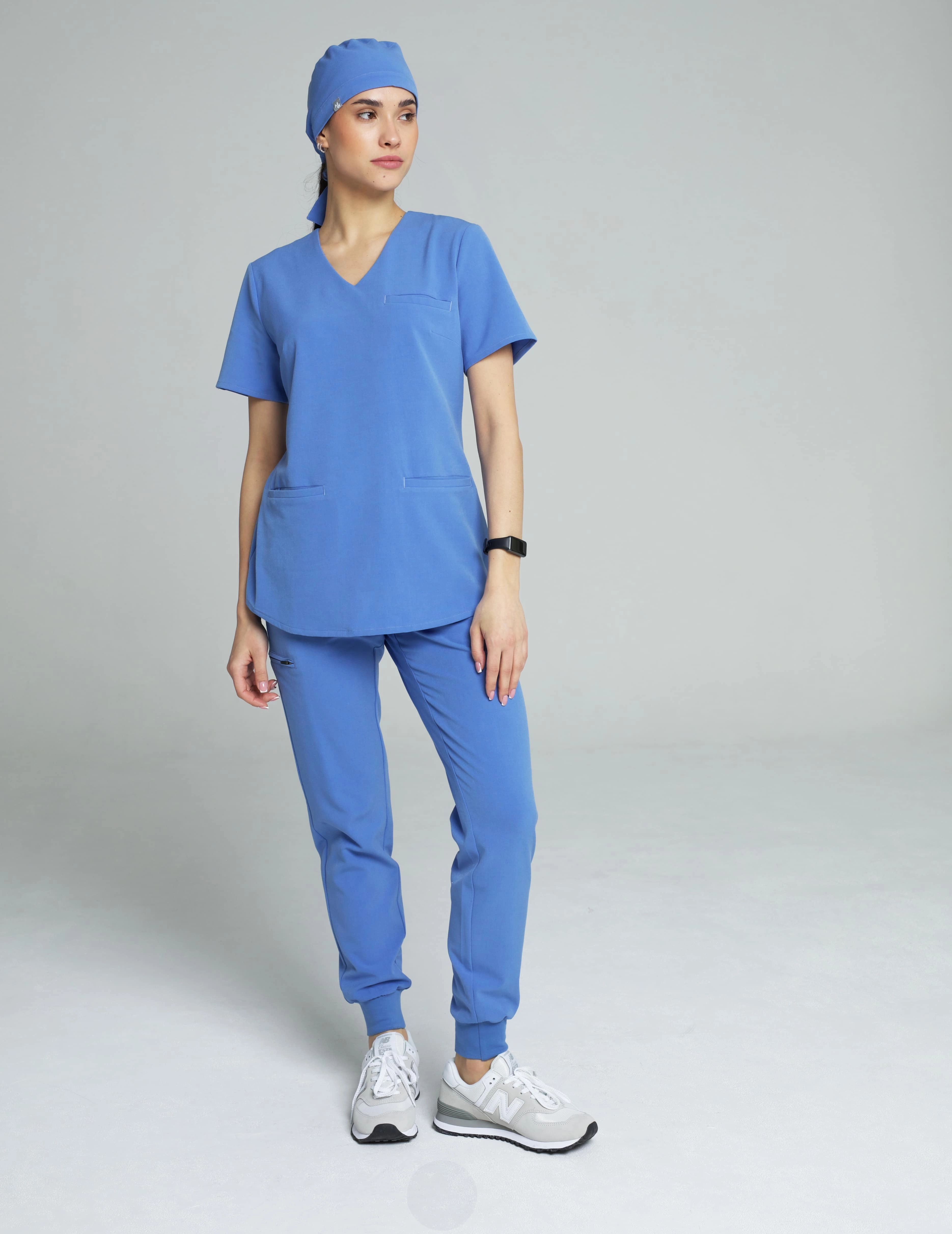 Spodnie Joggery Damskie - MARINA BLUE