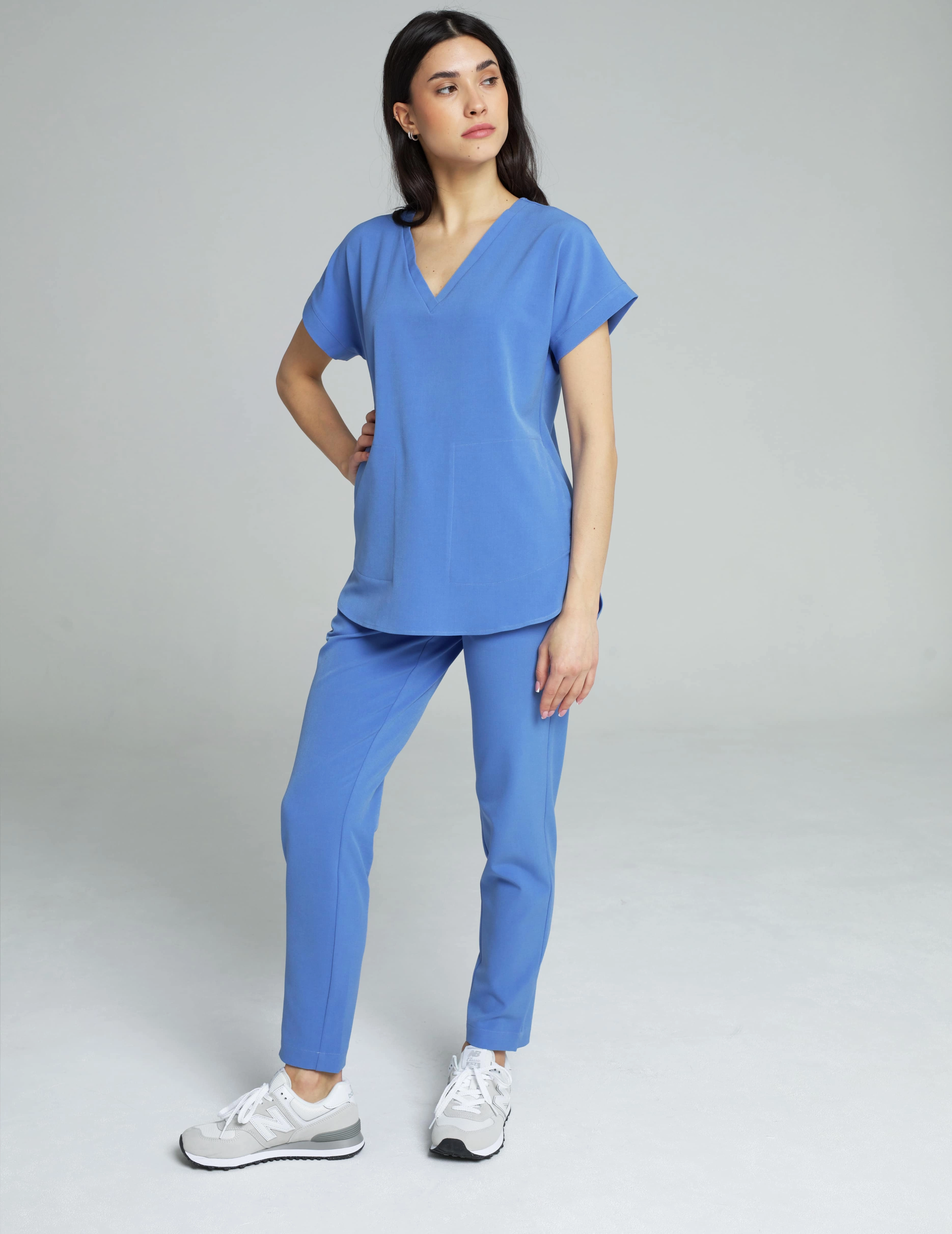 Spodnie Damskie Basic - MARINA BLUE