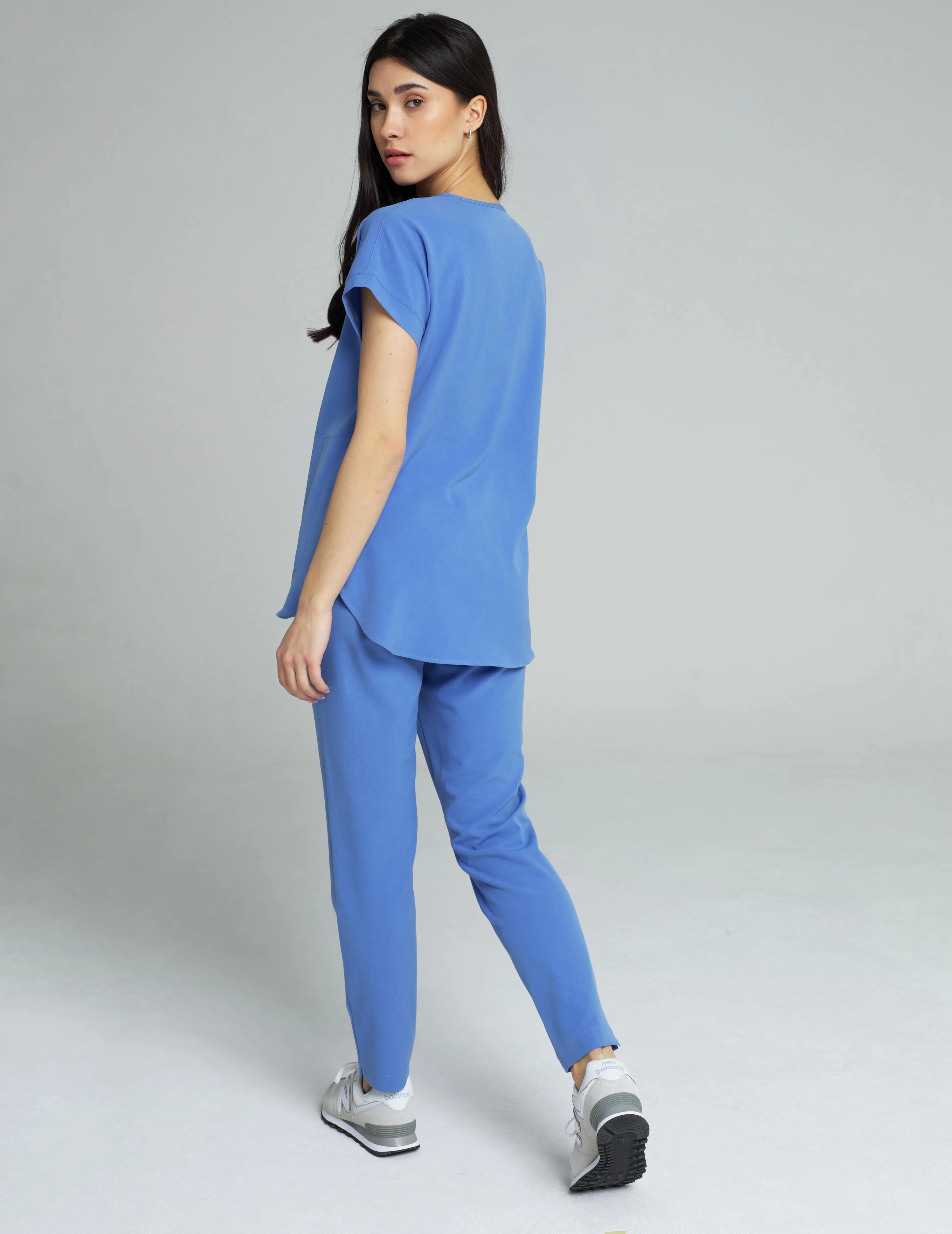 Spodnie Damskie Basic - MARINA BLUE