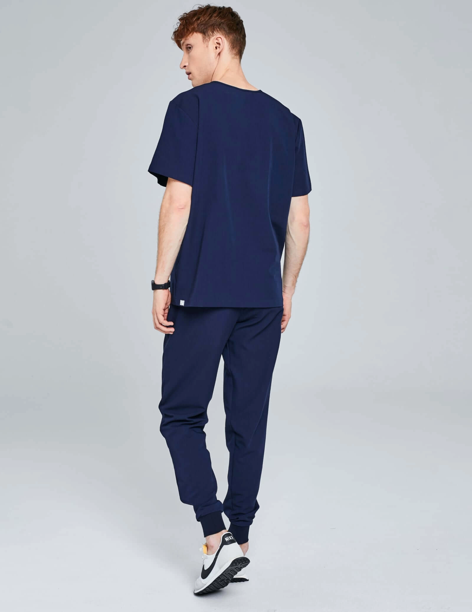 OUTLET Spodnie Joggery męskie - DARK NAVY
