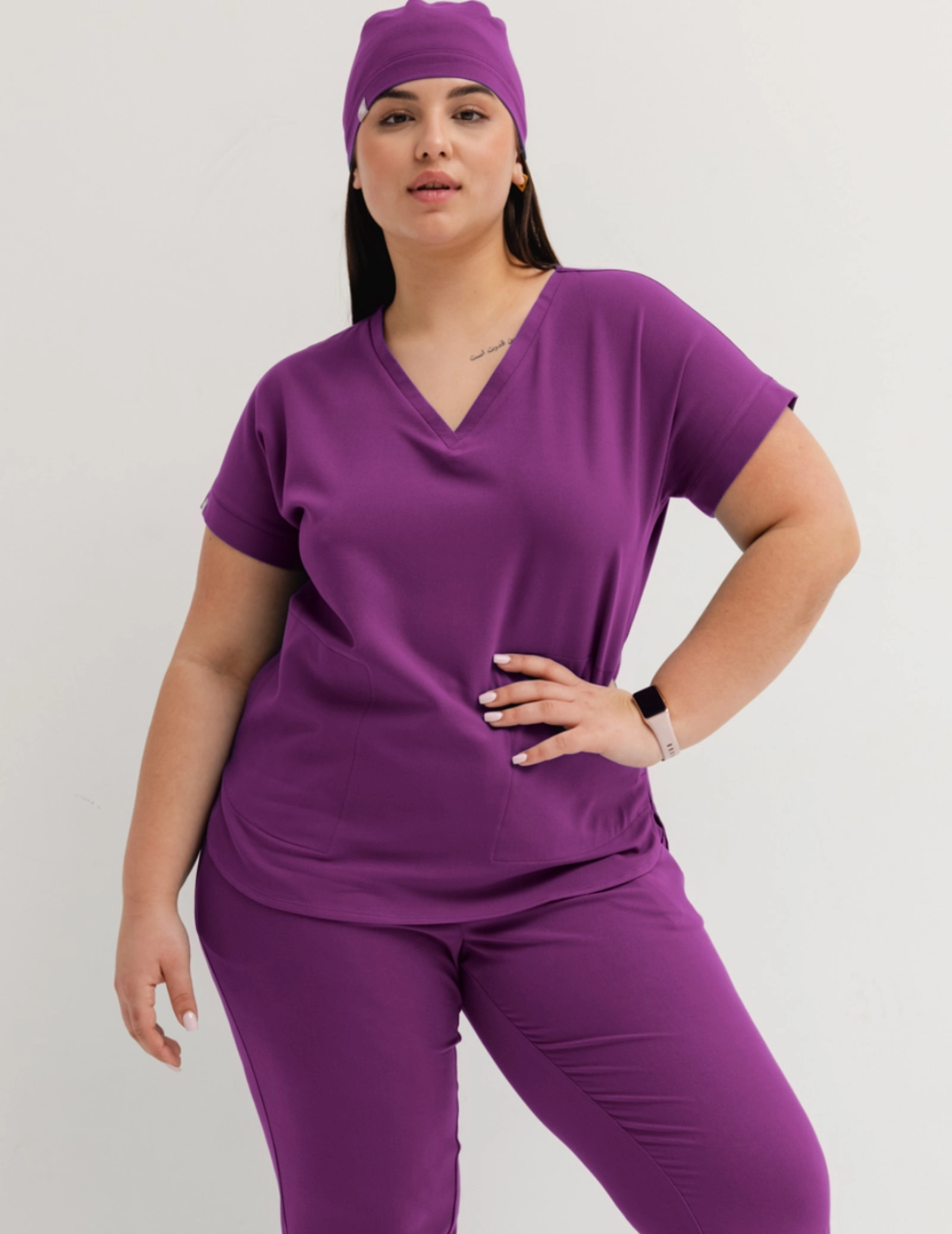 Czepek chirurgiczny - GRAPE PURPLE