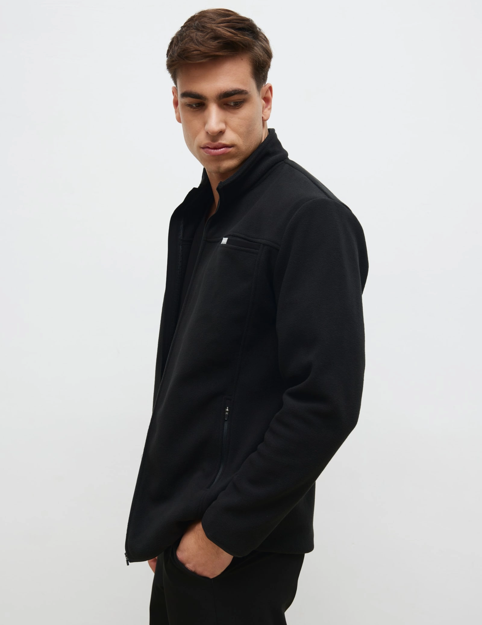Bluza Polarowa Męska COZY HEAT - BLACK
