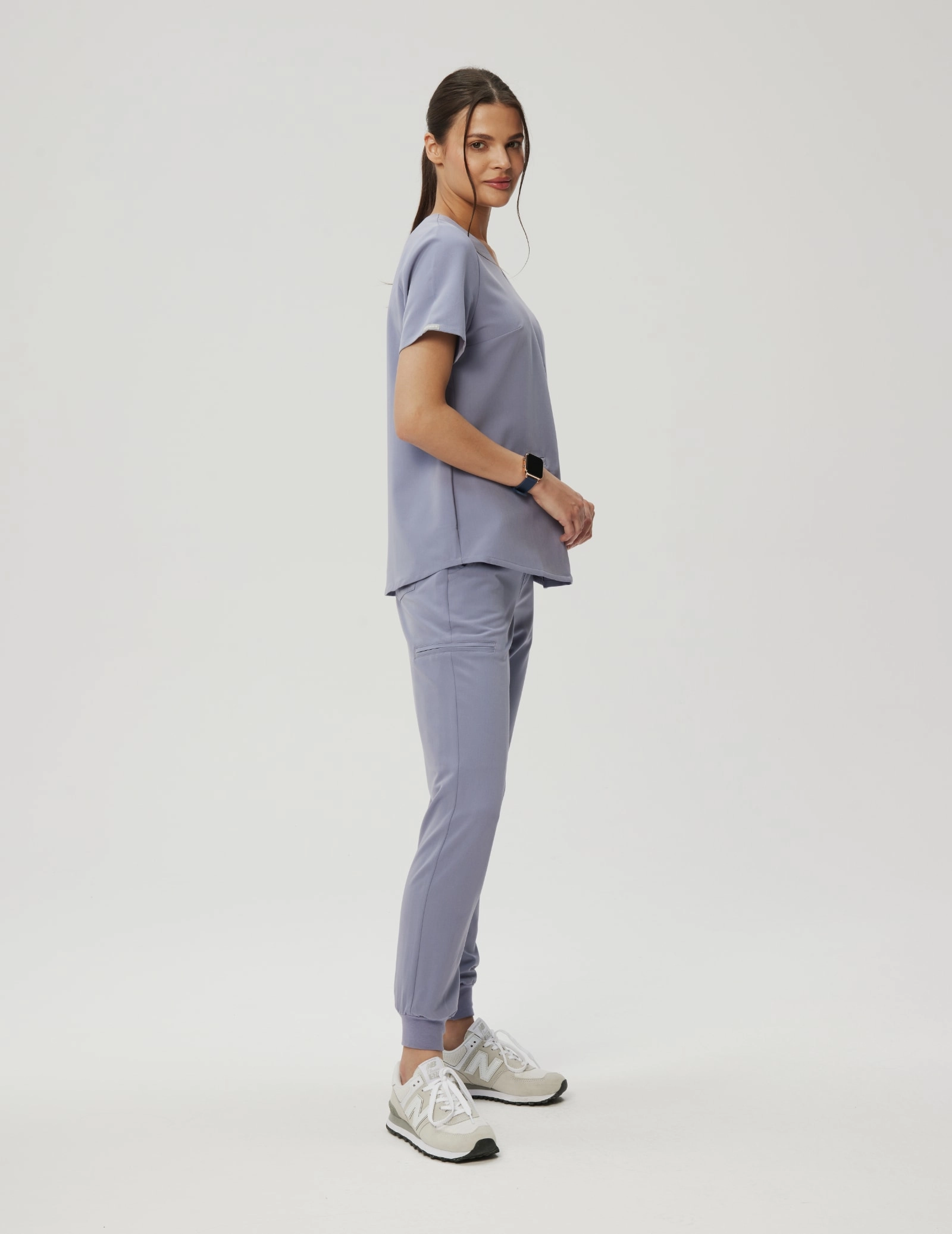 Spodnie Joggery damskie - MILKY LAVENDER