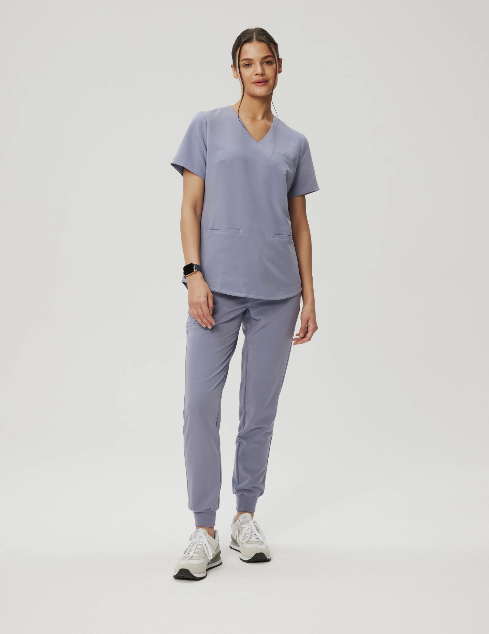 Spodnie Joggery damskie - MILKY LAVENDER