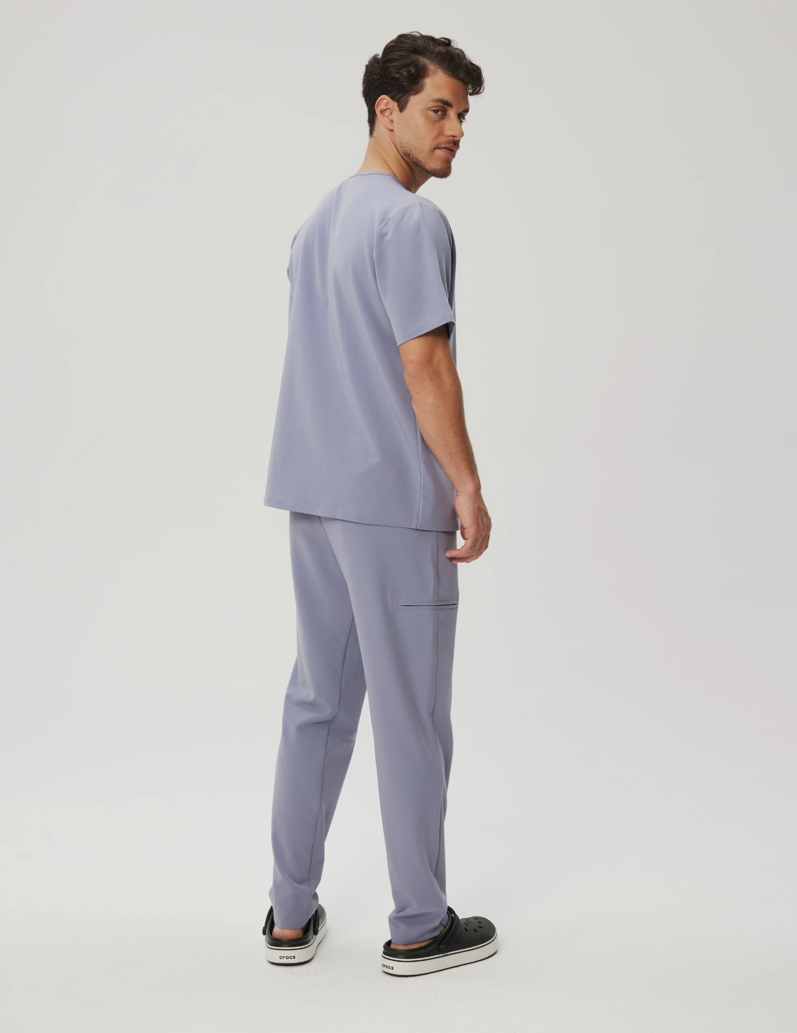 Spodnie Basic Męskie - MILKY LAVENDER