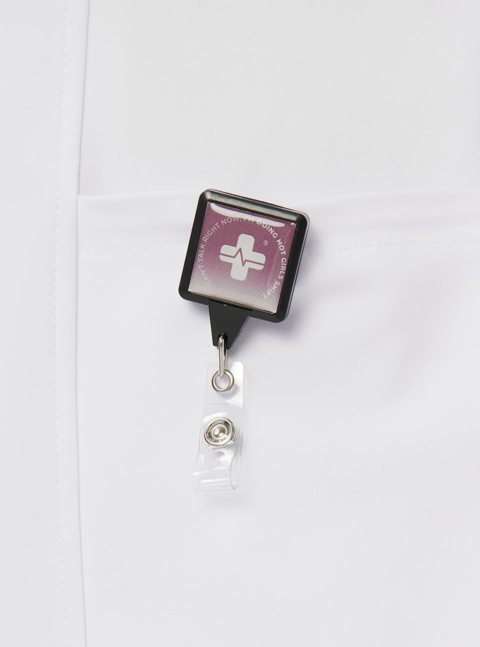 ID Badge Holder - Hot Girl's Shift