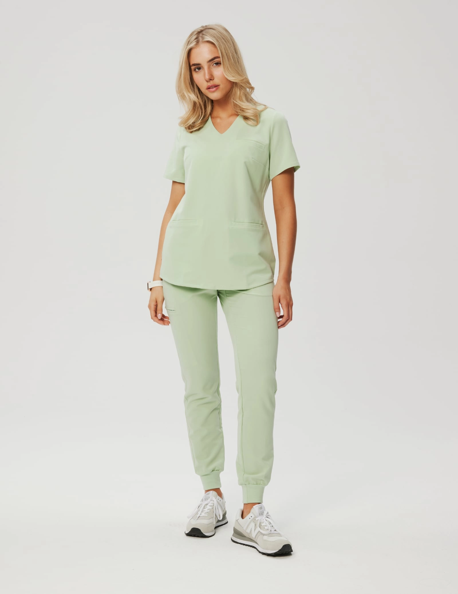 Bluza Medyczna Grace - MATCHA LATTE