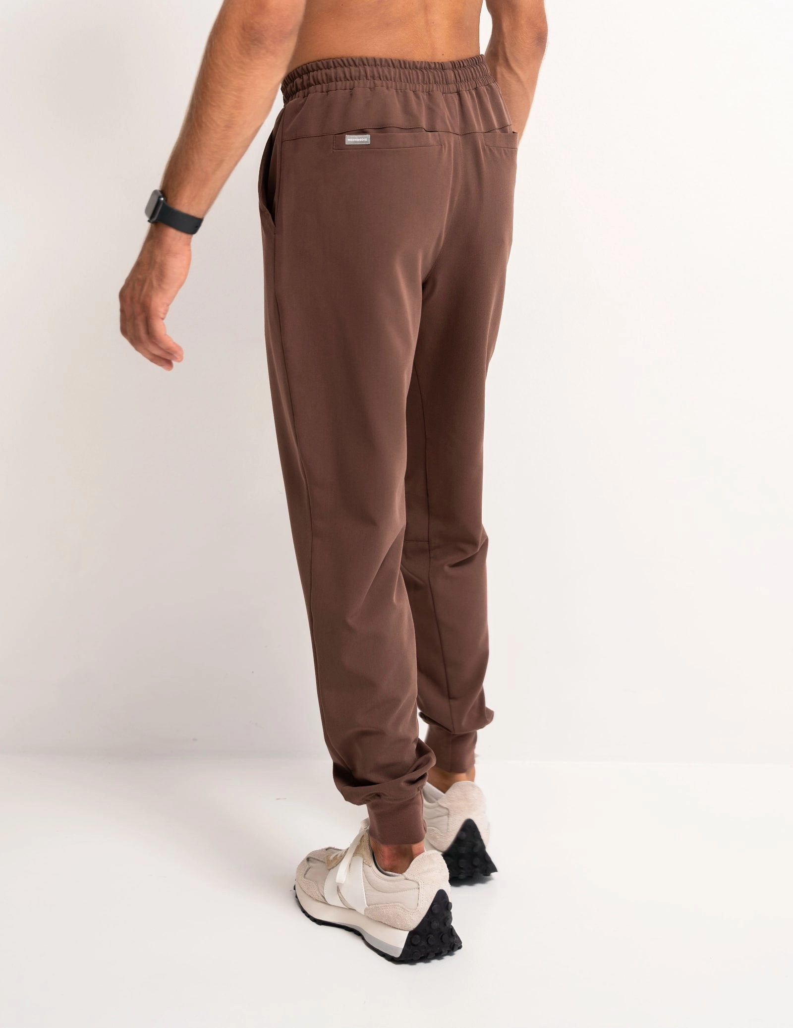 Spodnie Joggery Męskie - MILKY BROWN