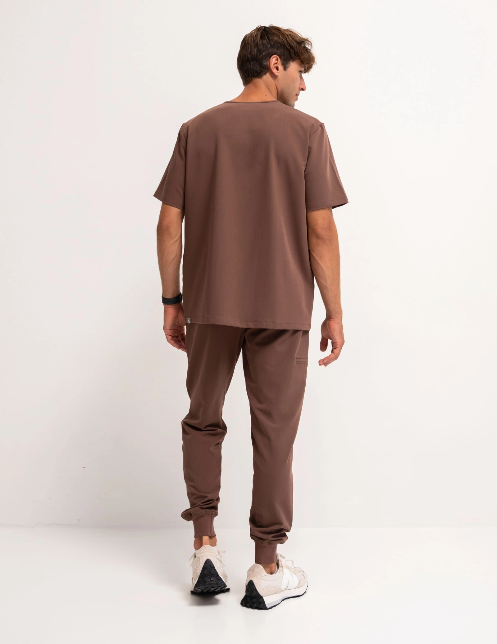 Spodnie Joggery Męskie - MILKY BROWN