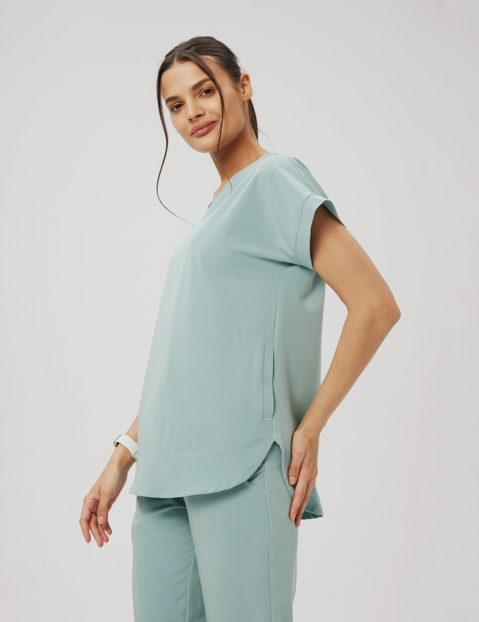 Bluza Medyczna Kendall - ICE BLUE