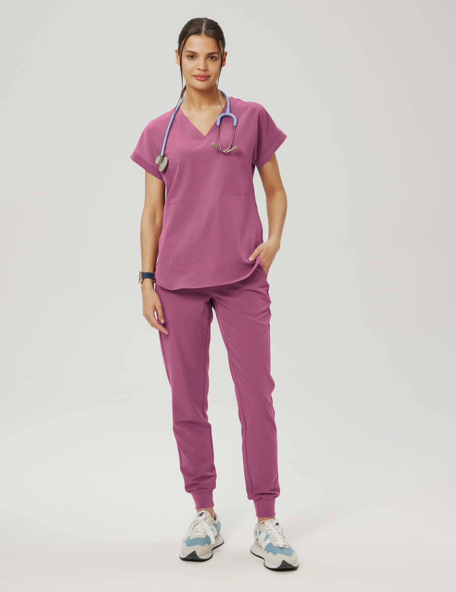 Bluza Medyczna Kendall - BERRY SHAKE