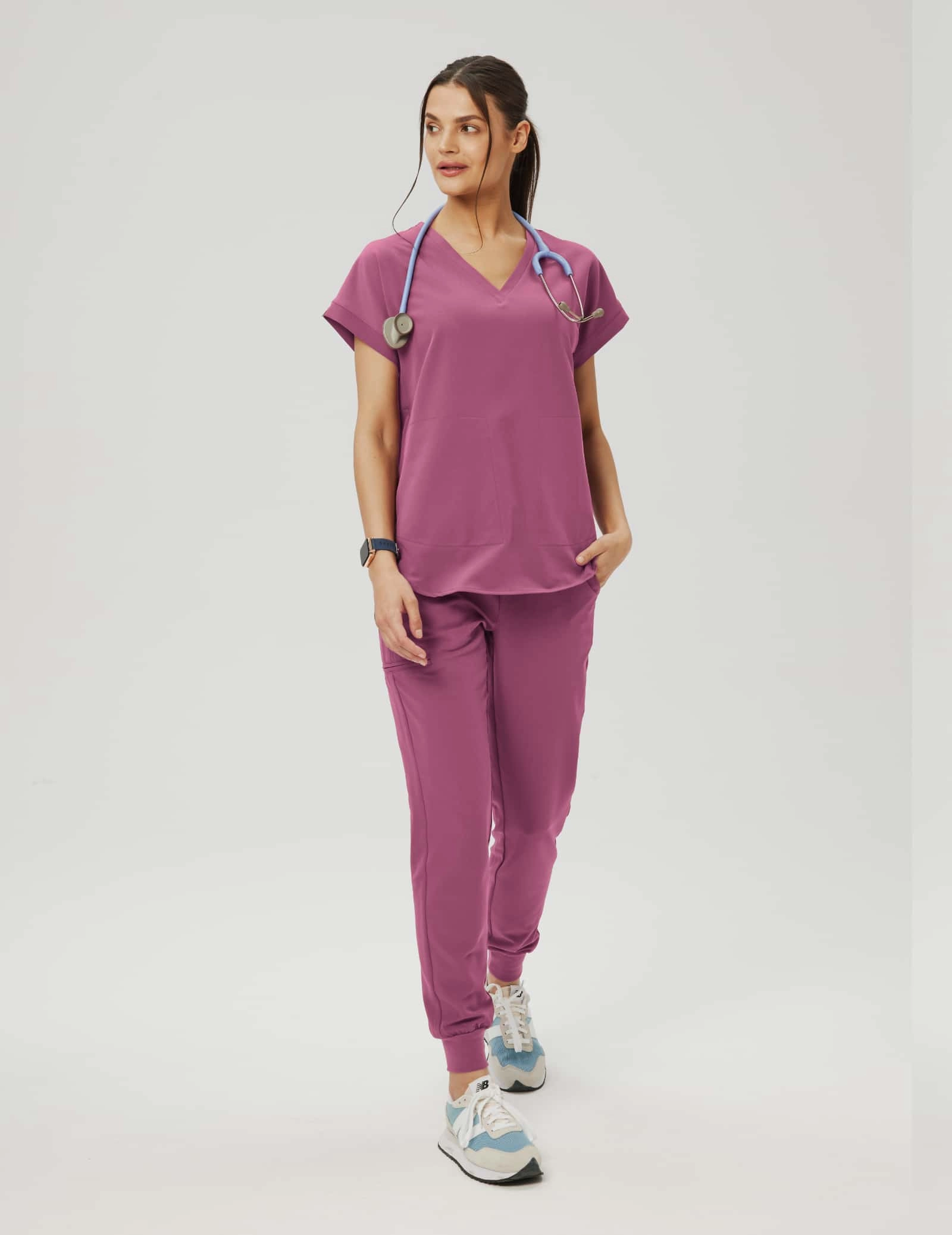 Bluza Medyczna Kendall - BERRY SHAKE