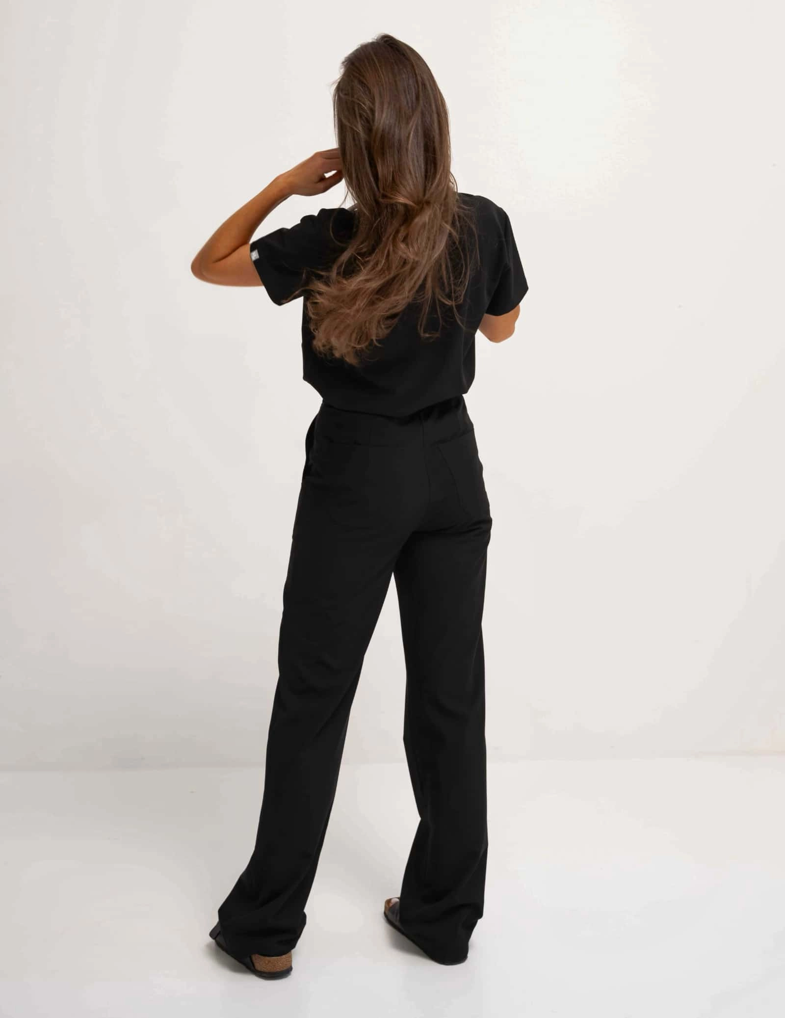 Bluza Medyczna Polo - BLACK