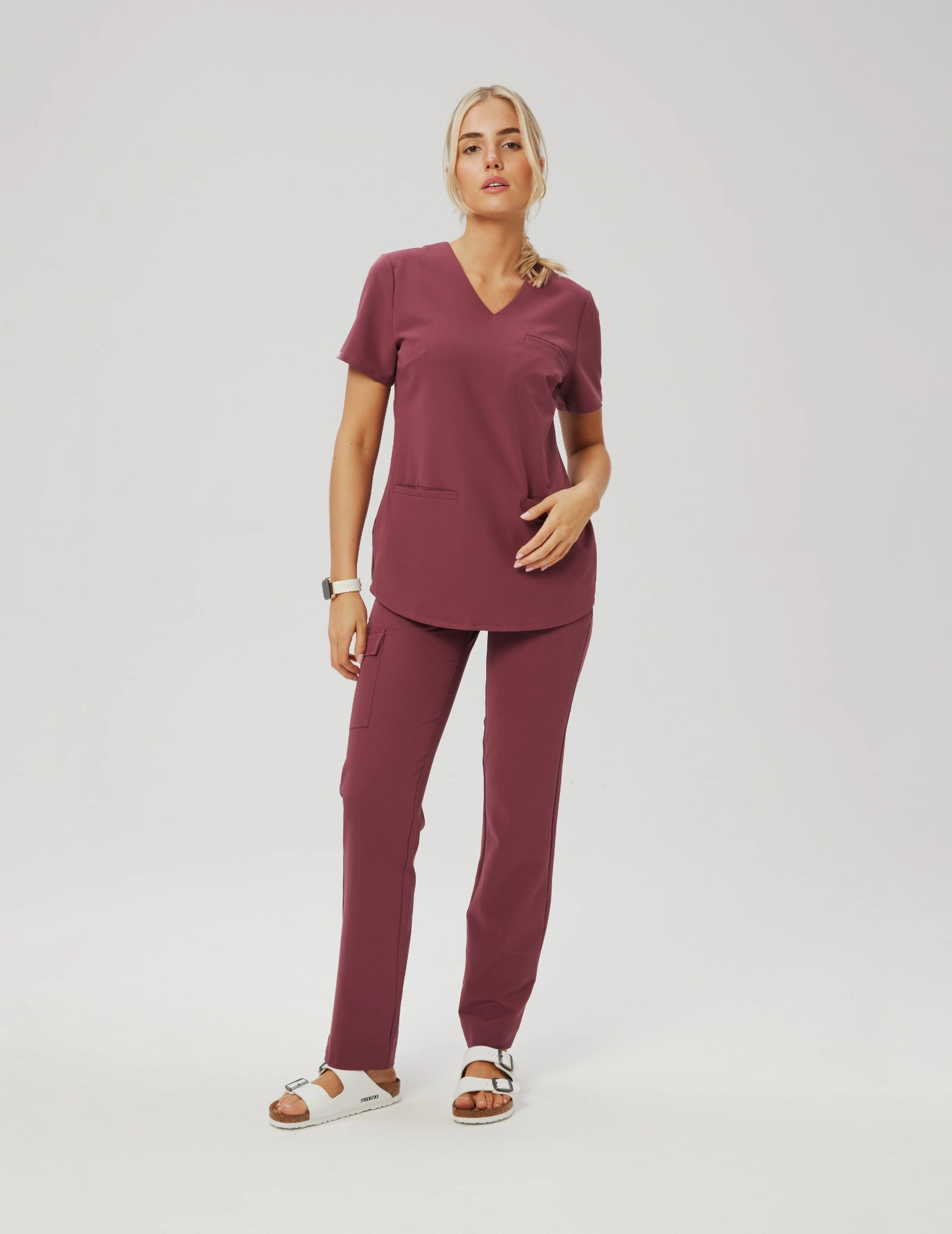 Bluza Medyczna Grace - MULLED WINE