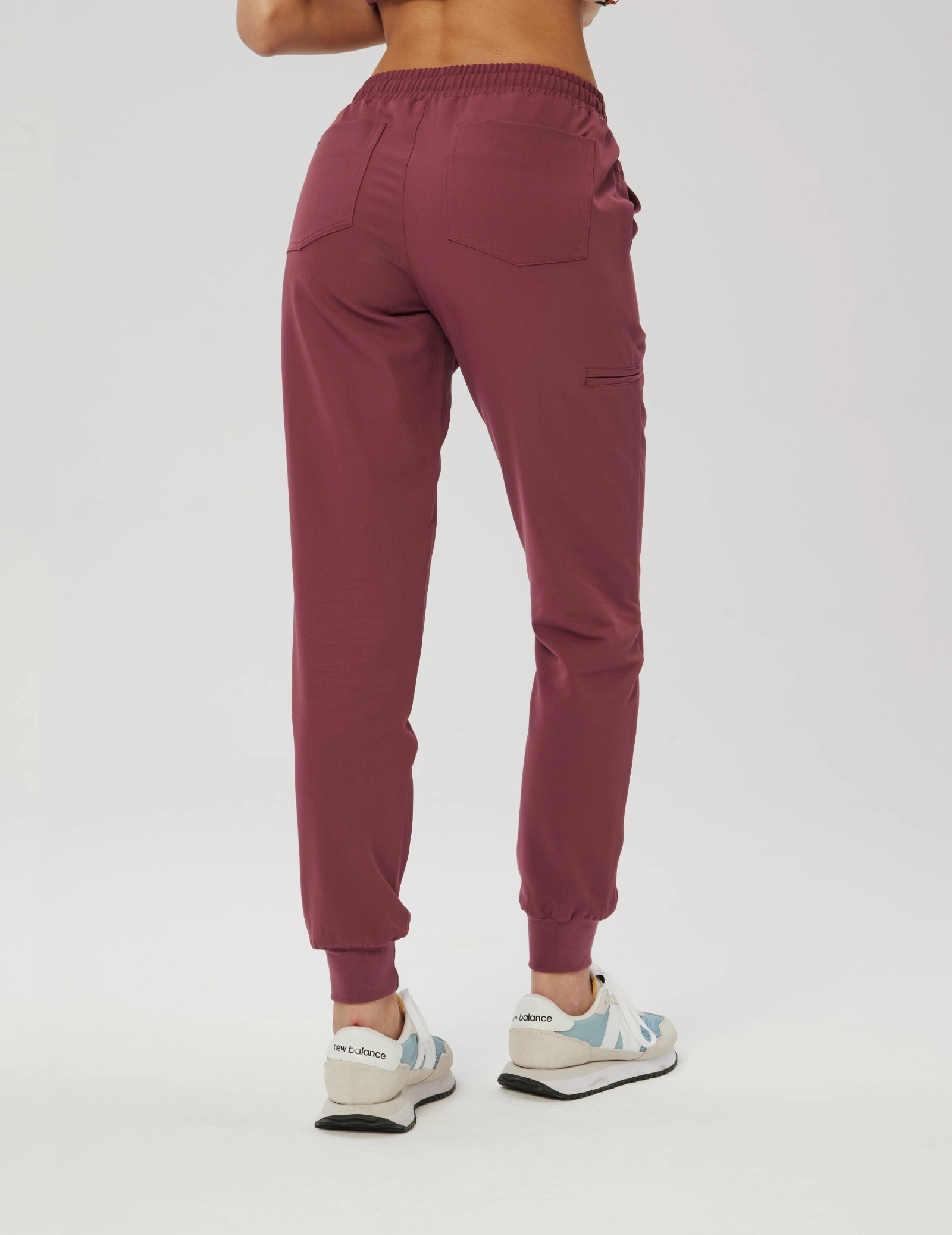Spodnie Joggery Damskie - MULLED WINE