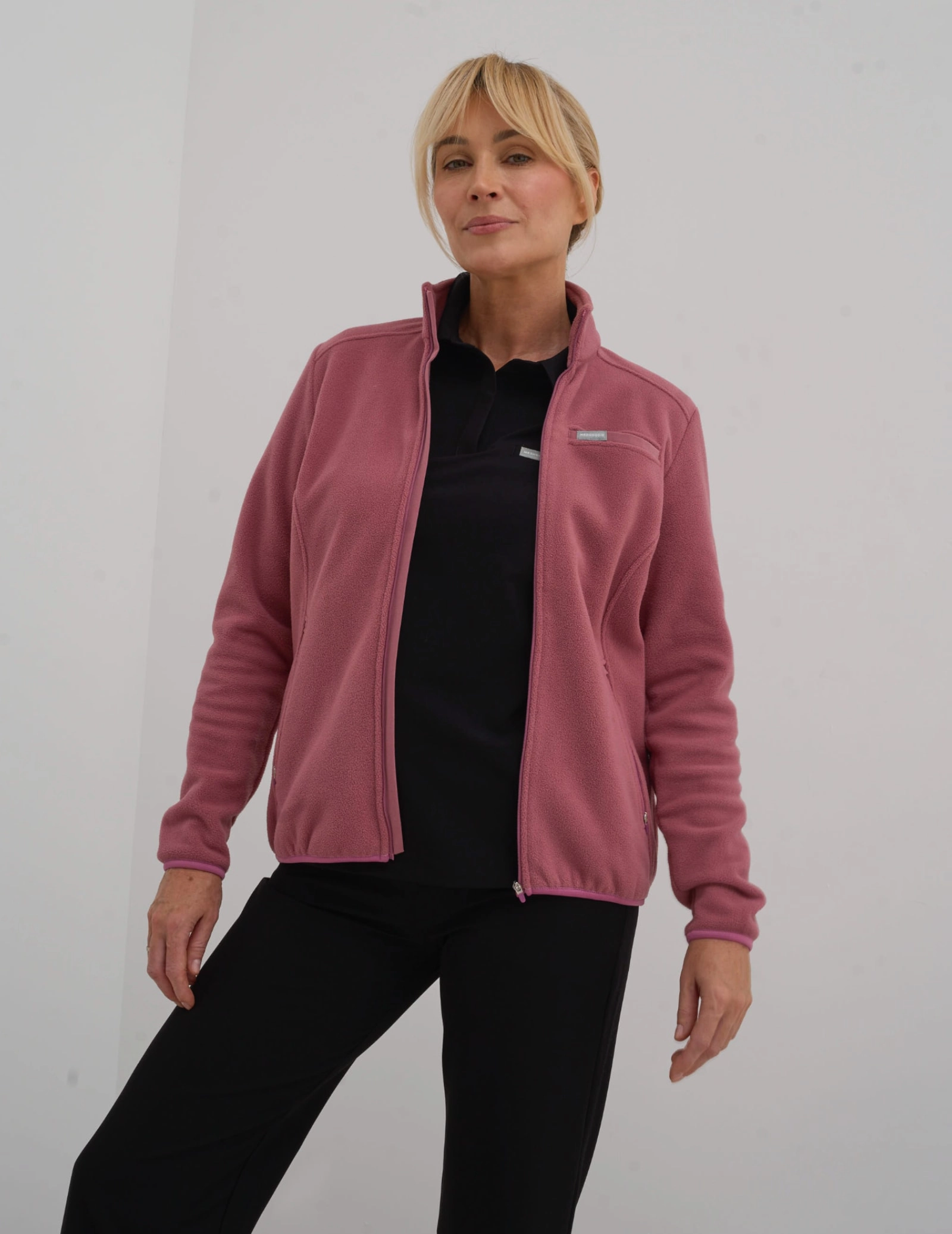 Bluza Polarowa Damska COZY HEAT - WOODROSE