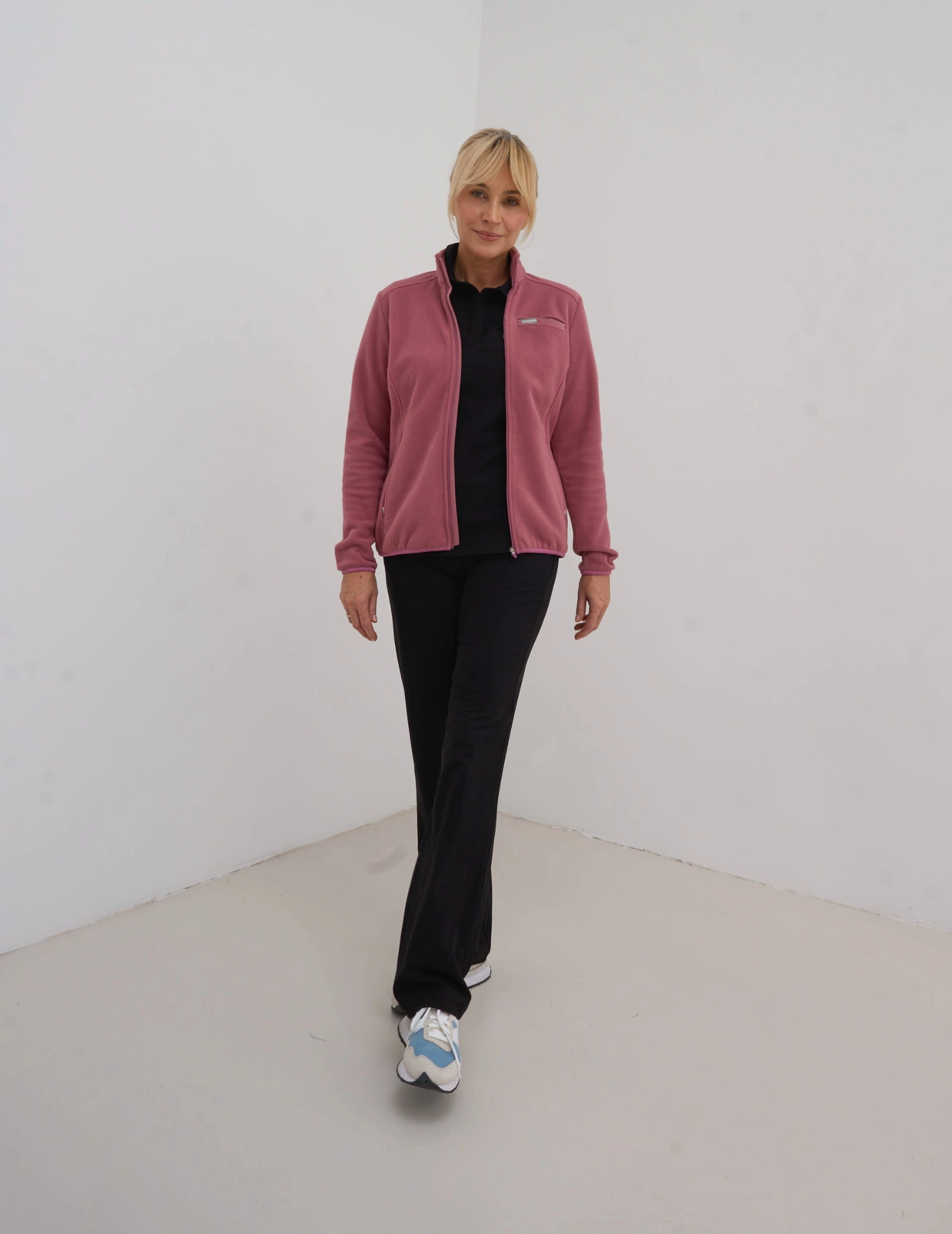 Bluza Polarowa Damska COZY HEAT - WOODROSE