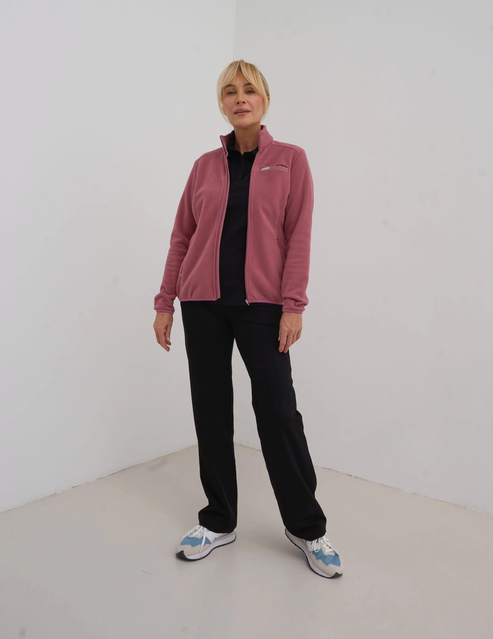 Bluza Polarowa Damska COZY HEAT - WOODROSE
