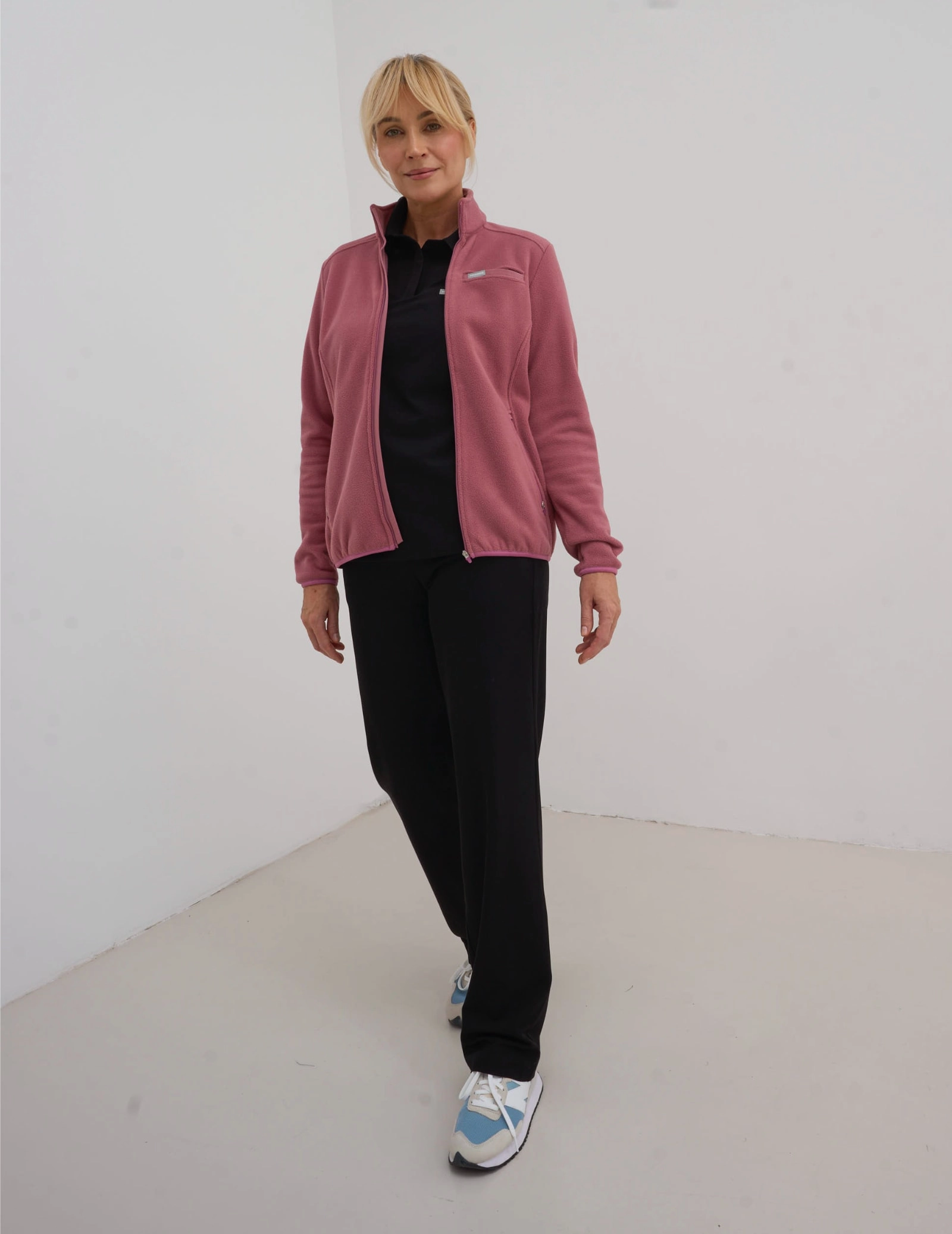 Bluza Polarowa Damska COZY HEAT - WOODROSE
