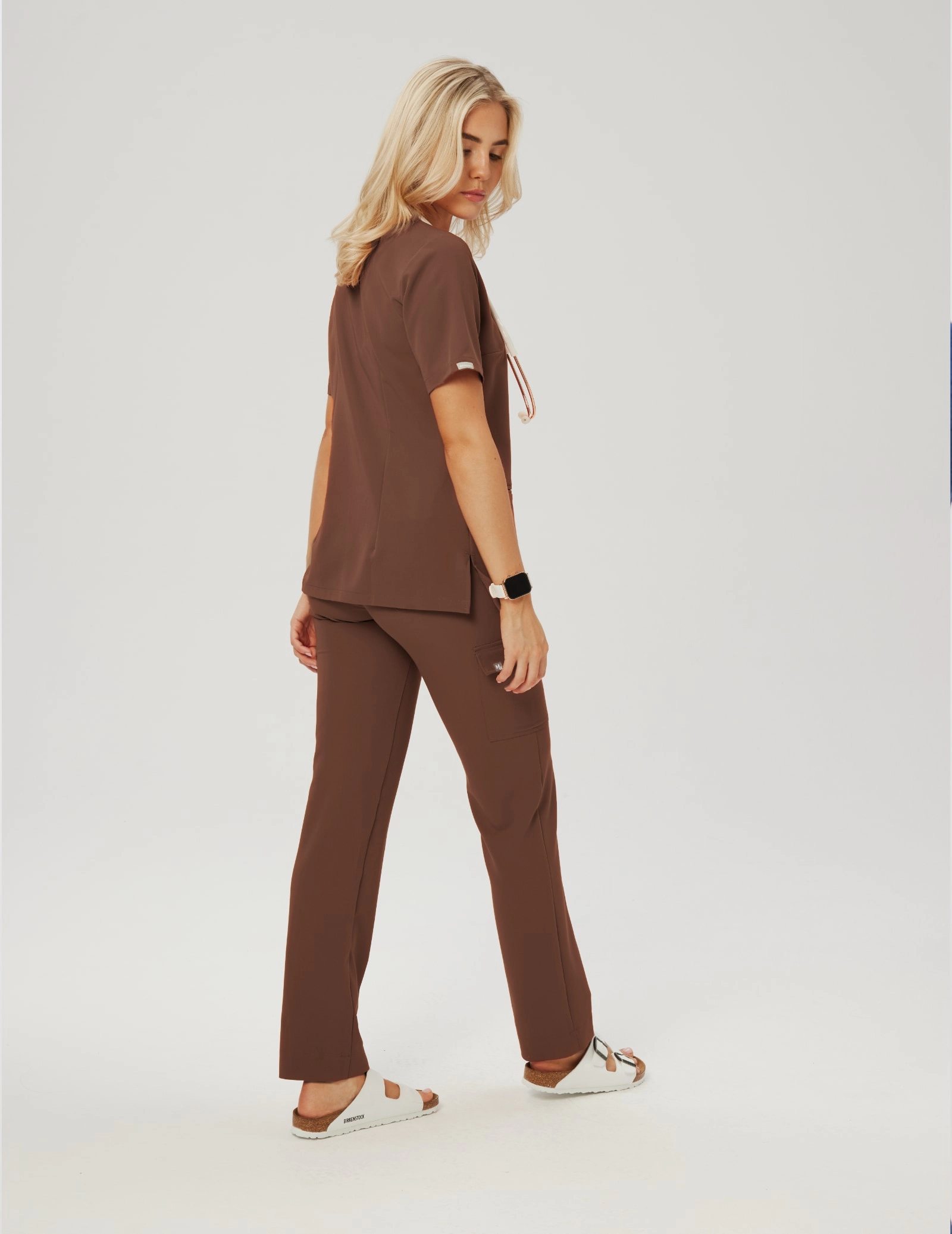 Spodnie YOGA - MILKY BROWN